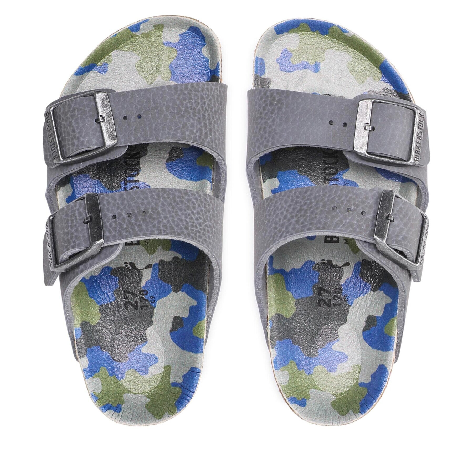 Birkenstock Чехли Arizona Kids Bs 1022569 Сив - Pepit.bg