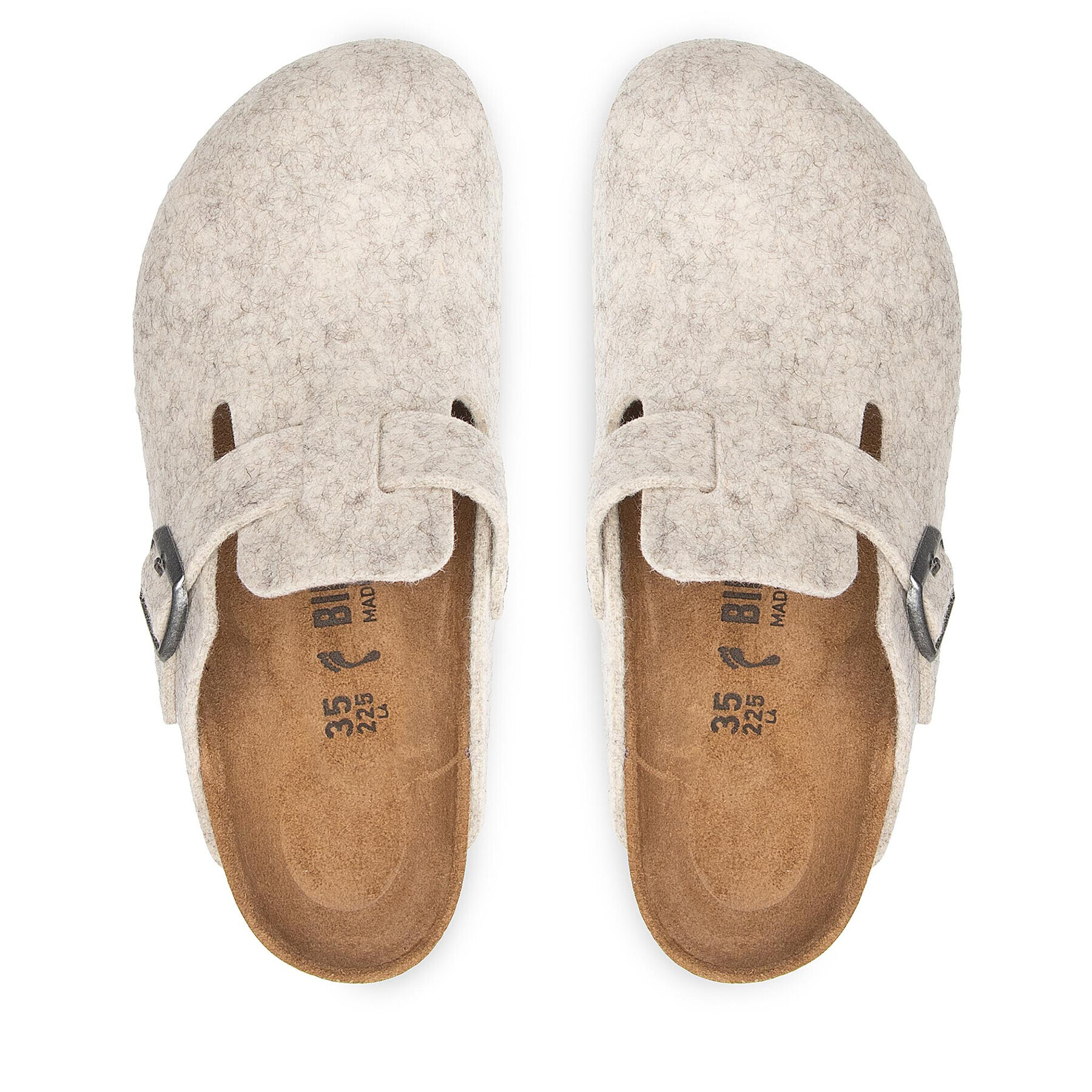 Birkenstock Чехли Boston 1023143 Бежов - Pepit.bg