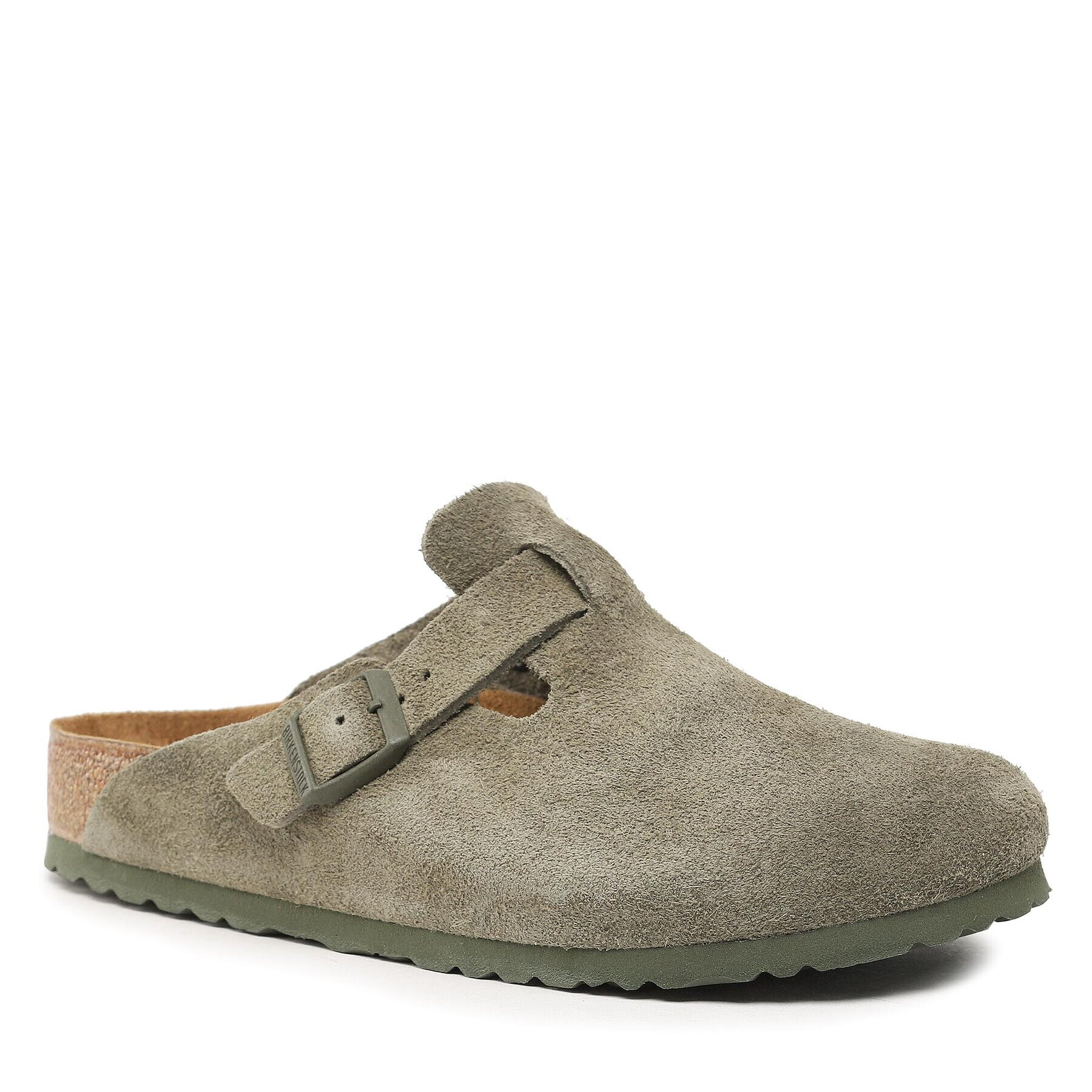 Birkenstock Чехли Boston 1024721 Зелен - Pepit.bg