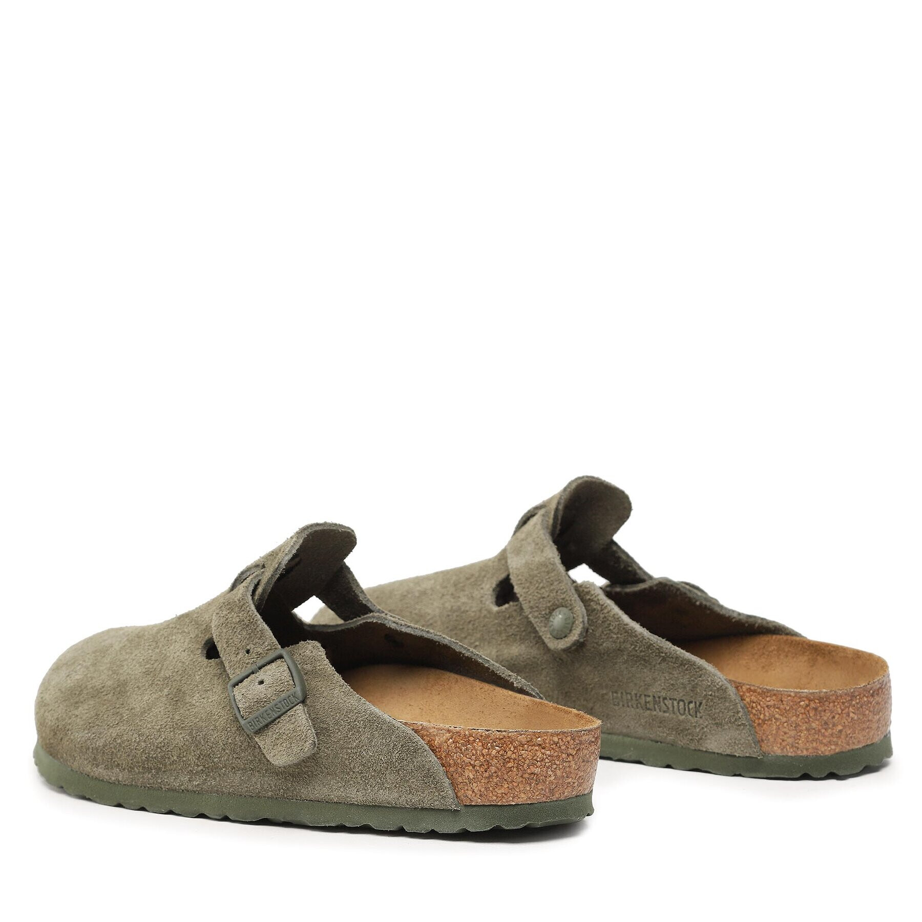 Birkenstock Чехли Boston 1024721 Зелен - Pepit.bg