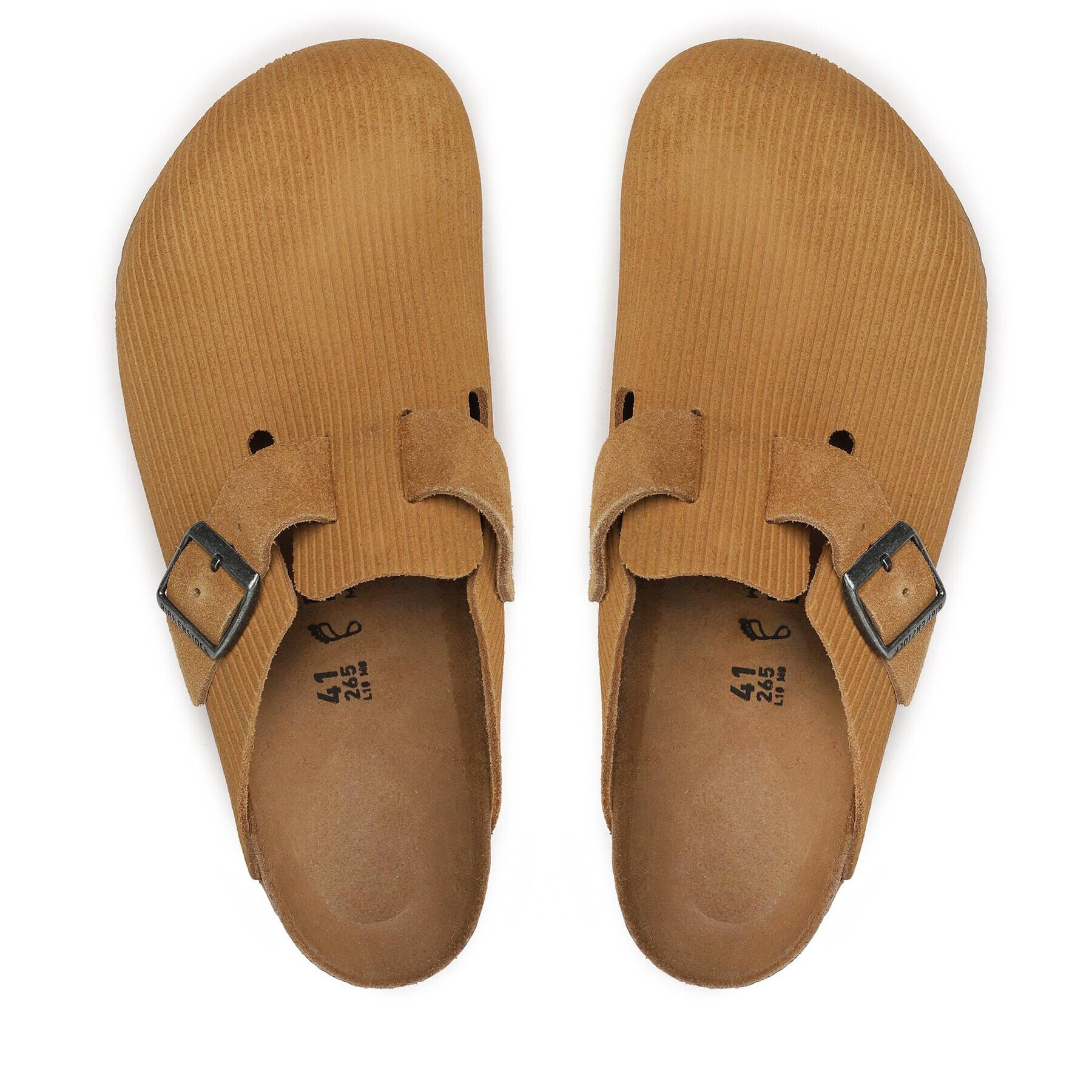 Birkenstock Чехли Boston 1025647 Кафяв - Pepit.bg