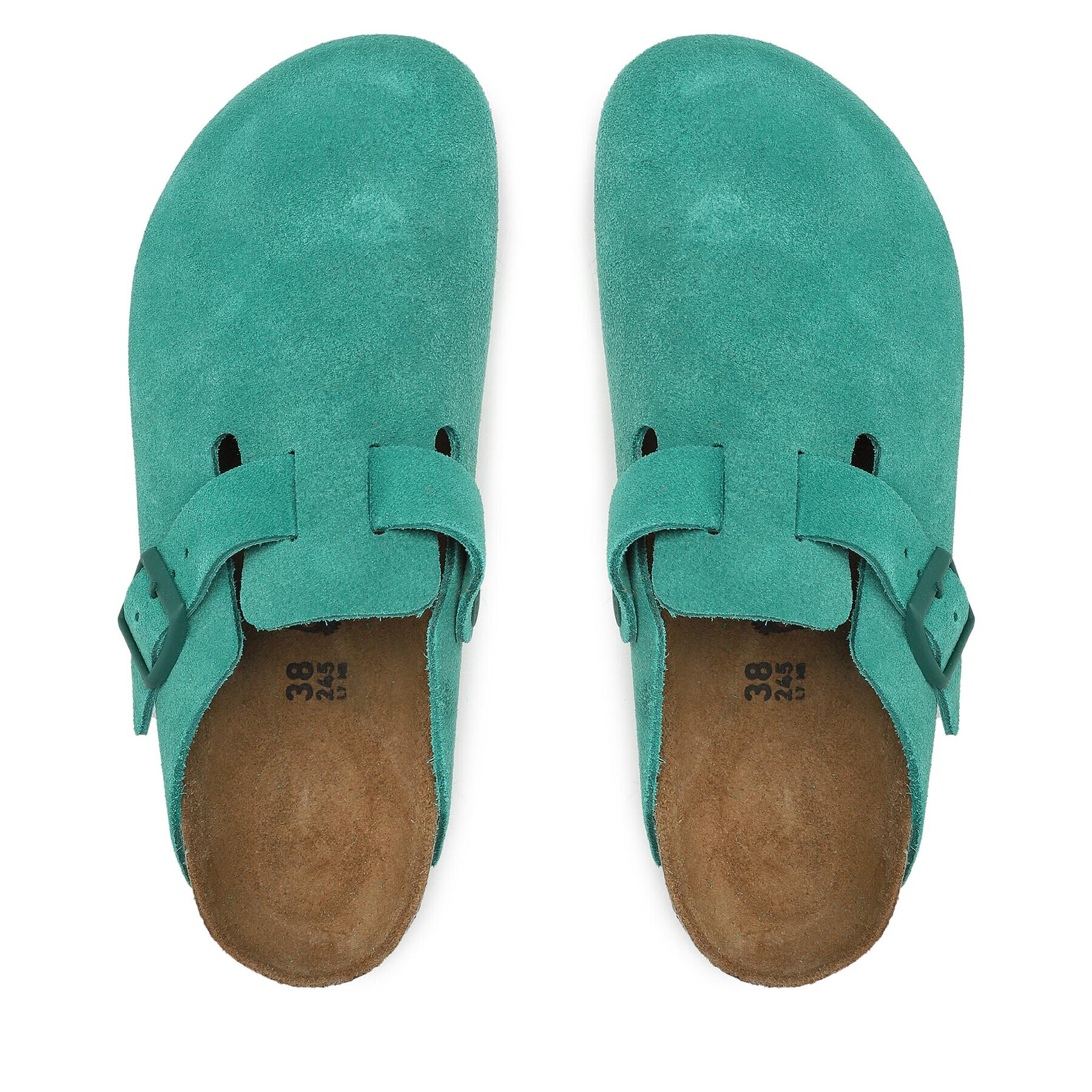 Birkenstock Чехли Boston 1026165 Зелен - Pepit.bg