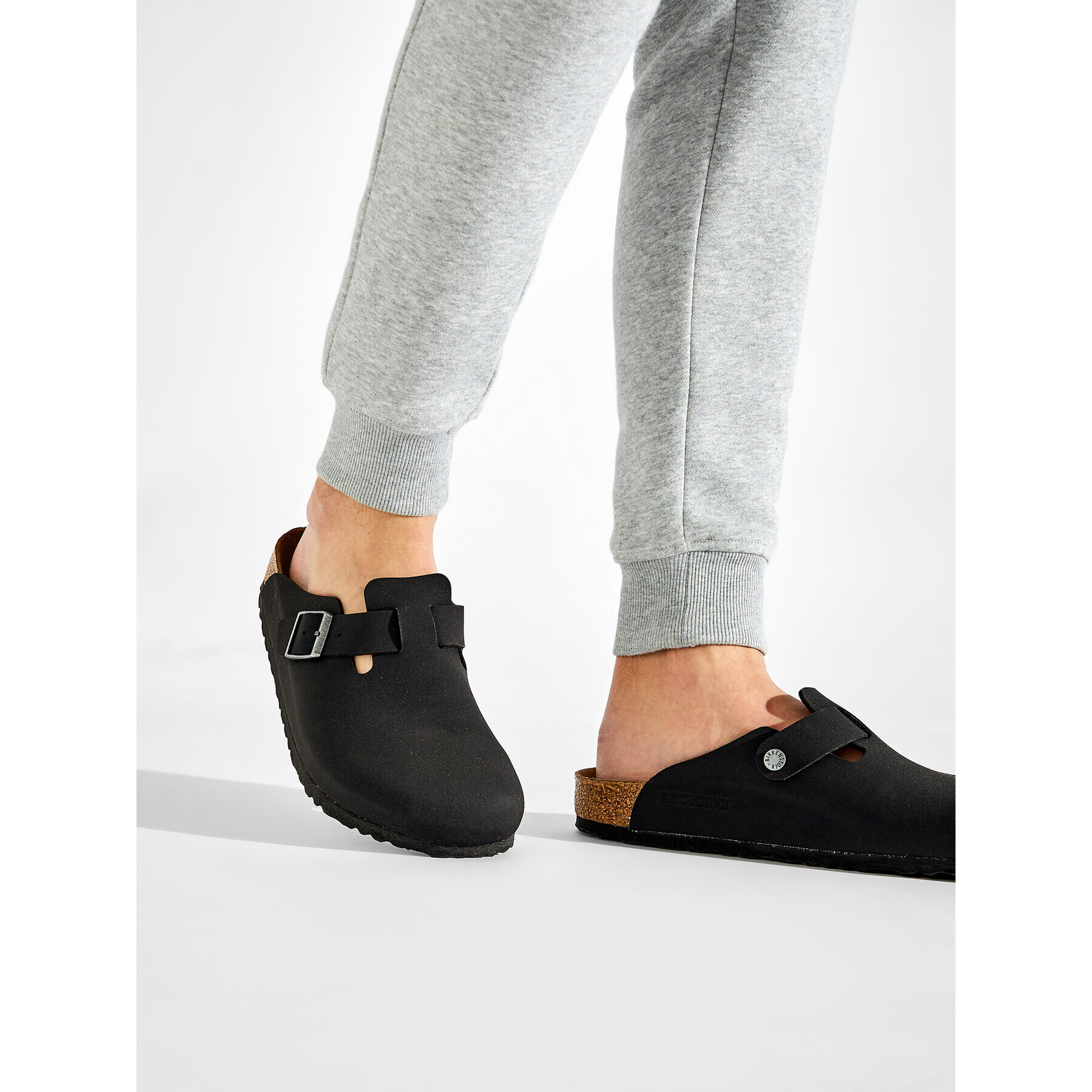 Birkenstock Чехли Boston Bc 1020550 Черен - Pepit.bg