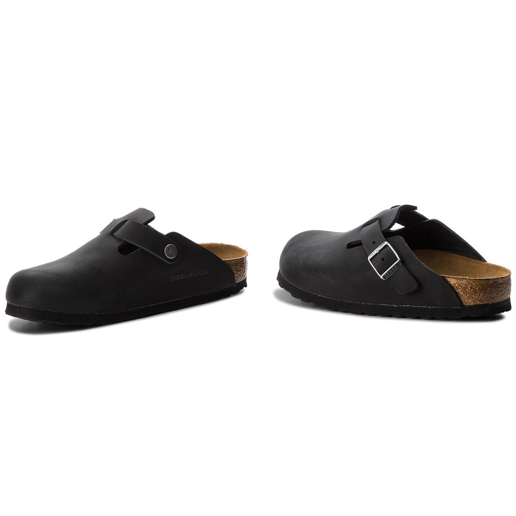 Birkenstock Чехли Boston Bs 0059463 Черен - Pepit.bg