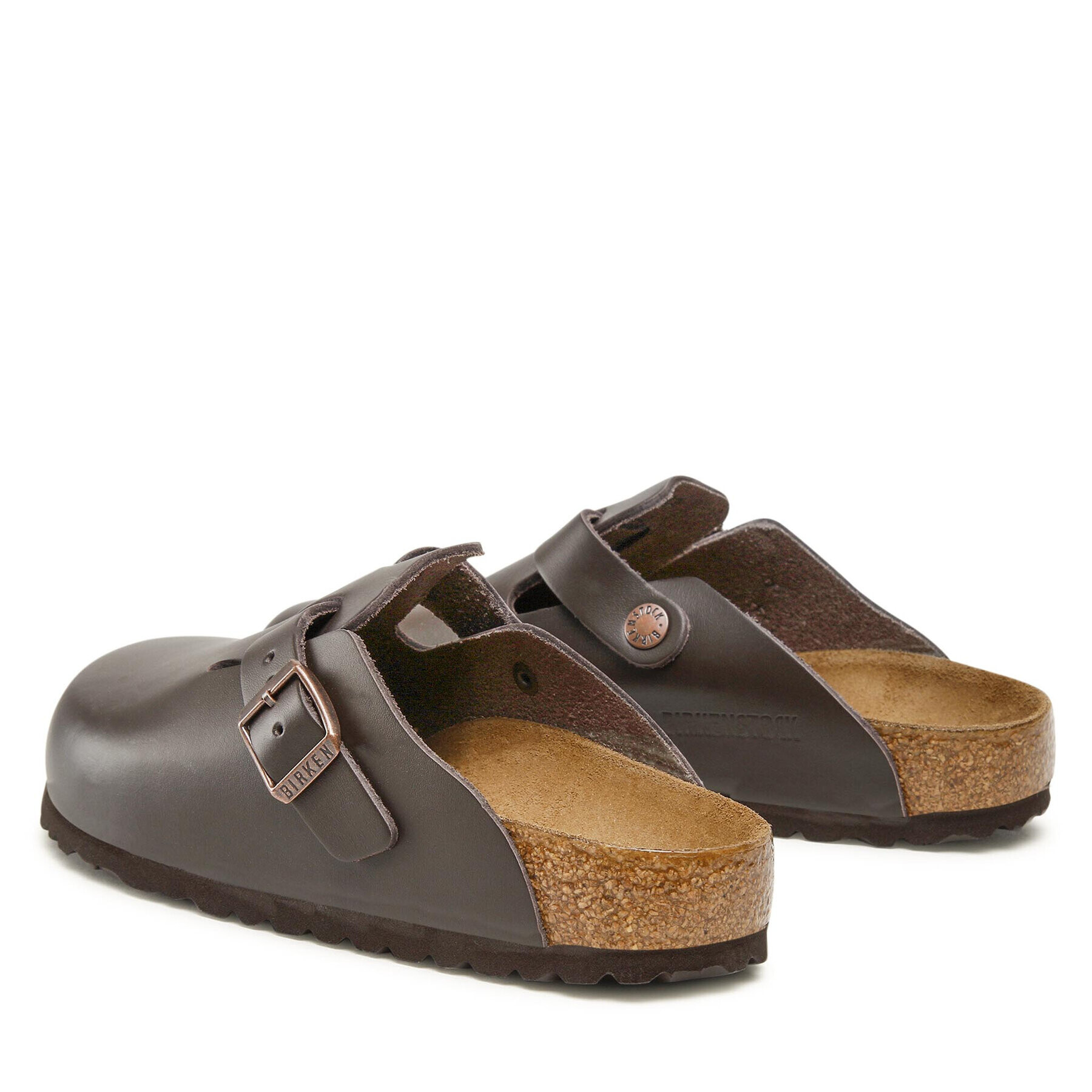 Birkenstock Чехли Boston Bs 60103 Кафяв - Pepit.bg