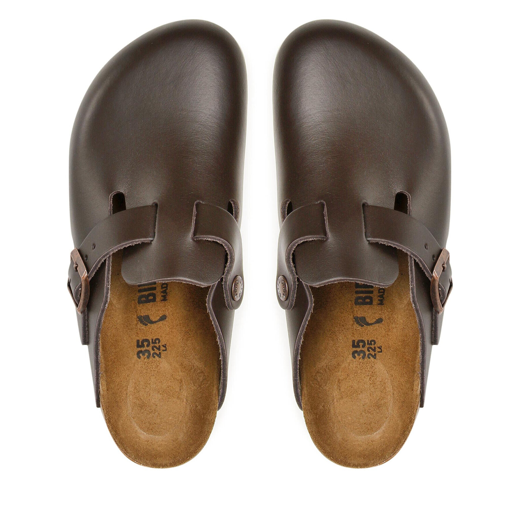 Birkenstock Чехли Boston Bs 60103 Кафяв - Pepit.bg