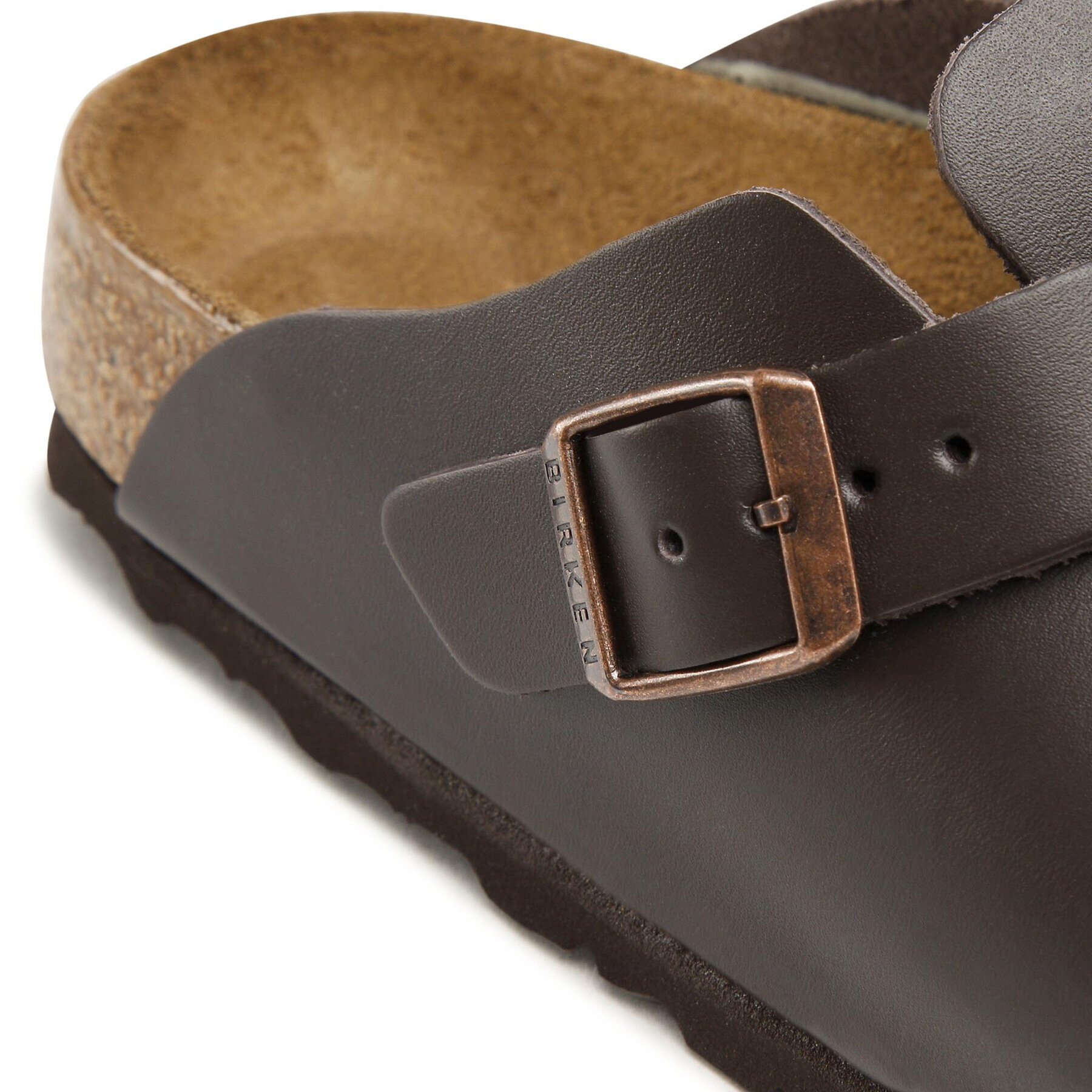 Birkenstock Чехли Boston Bs 60103 Кафяв - Pepit.bg