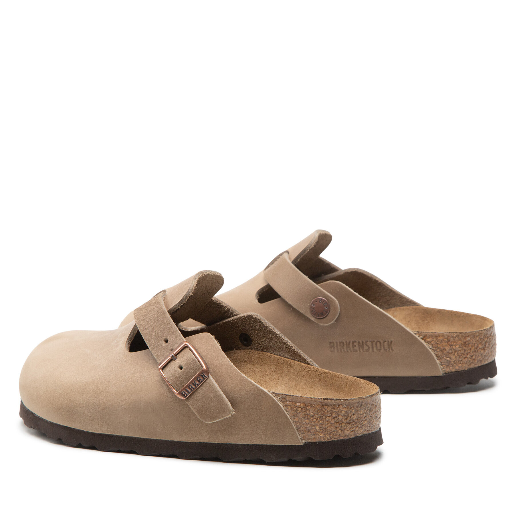 Birkenstock Чехли Boston Bs 960813 Бежов - Pepit.bg