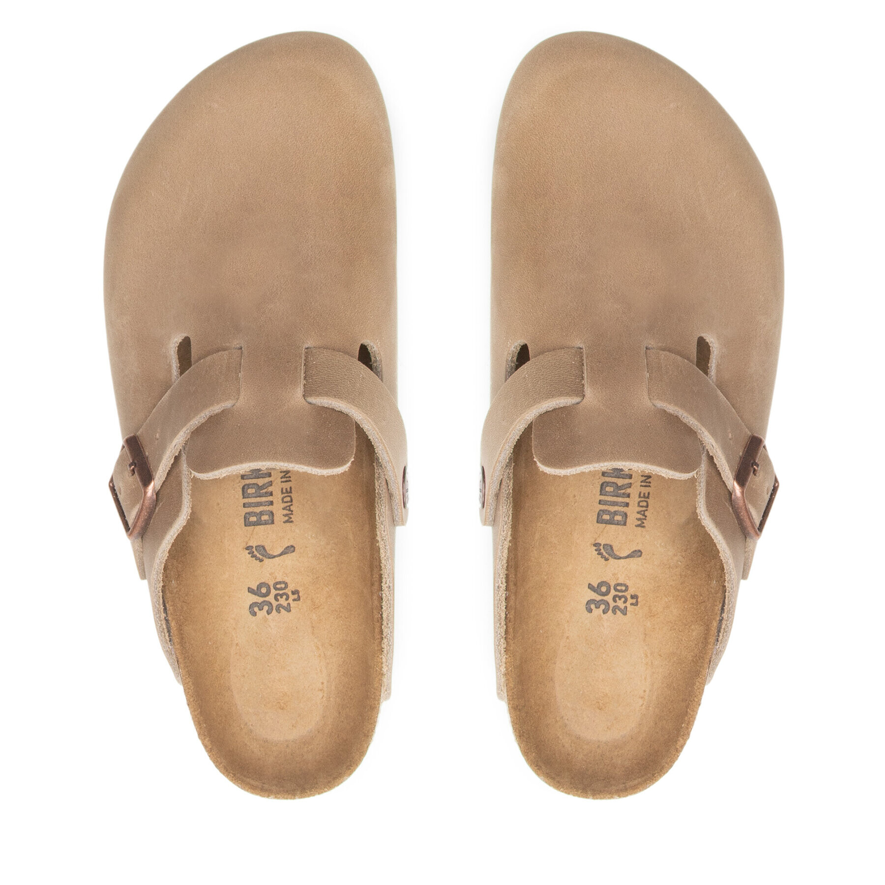 Birkenstock Чехли Boston Bs 960813 Бежов - Pepit.bg