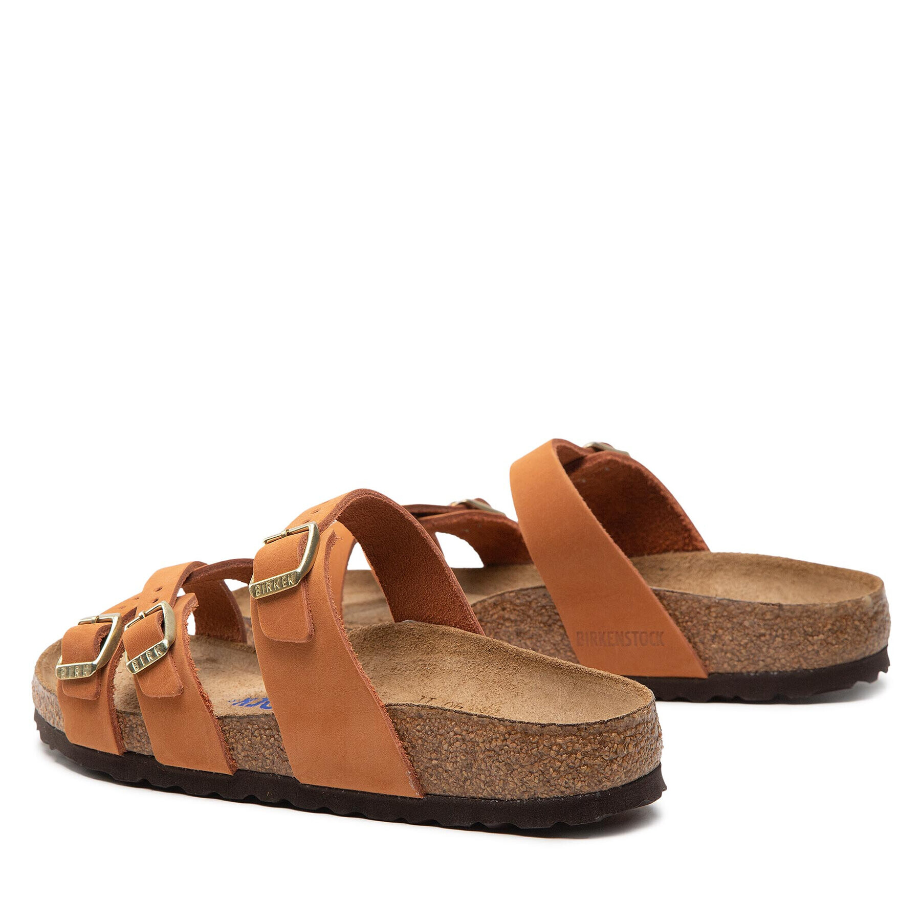 Birkenstock Чехли Franca 1021518 Кафяв - Pepit.bg