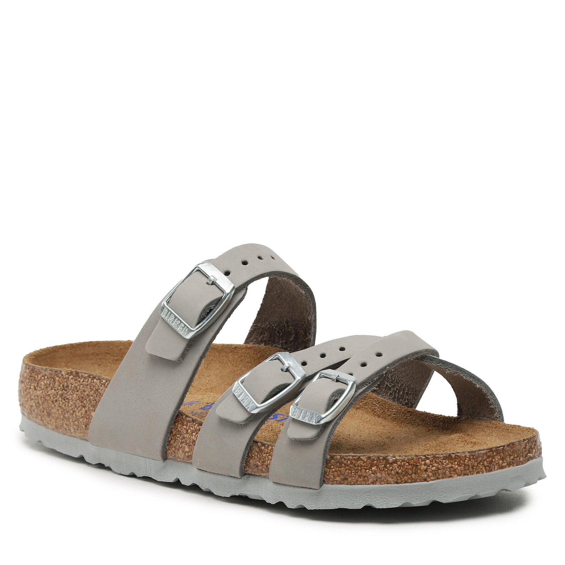 Birkenstock Чехли Franca 1023354 Сив - Pepit.bg