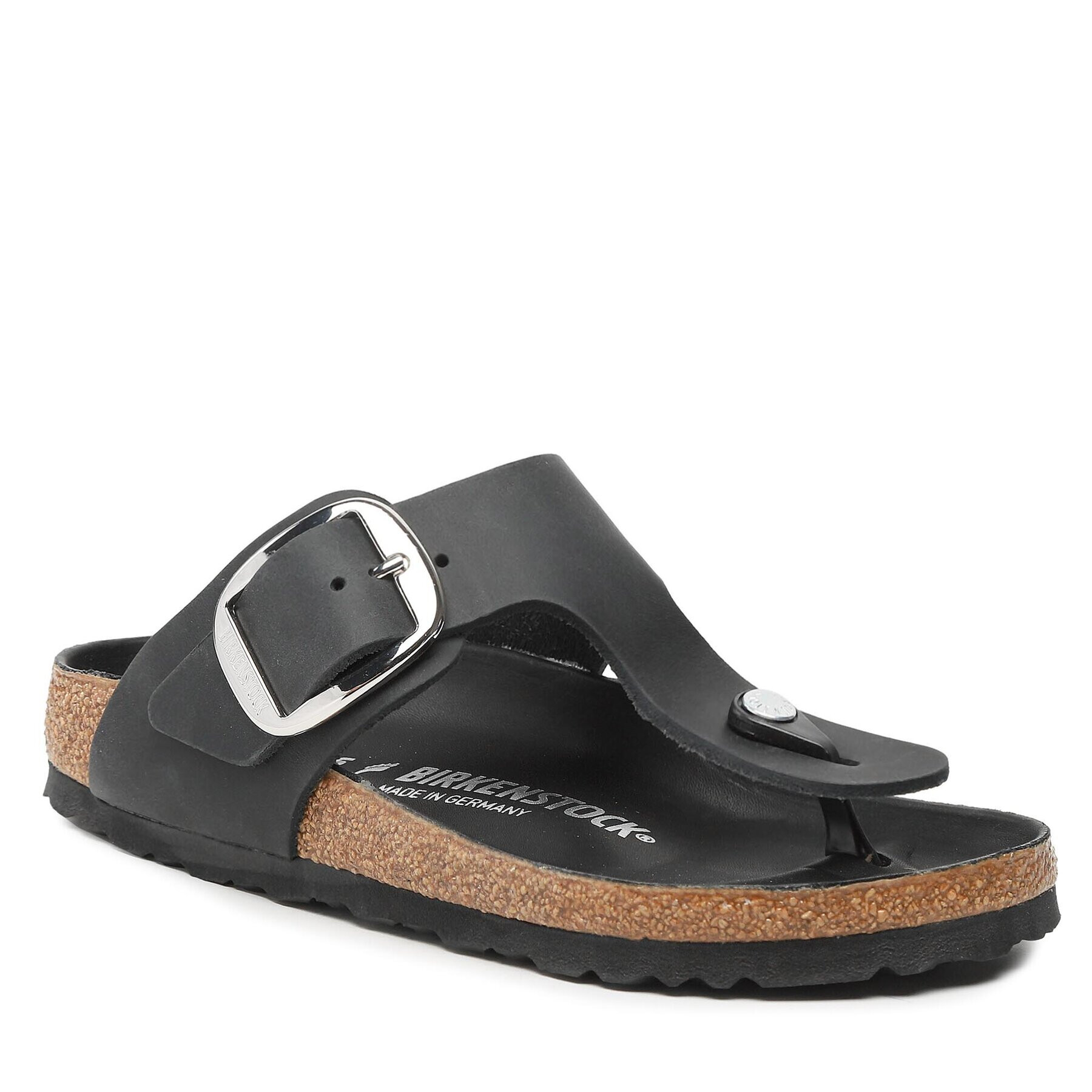 Birkenstock Чехли Gizeh Big Buckle 1023337 Черен - Pepit.bg