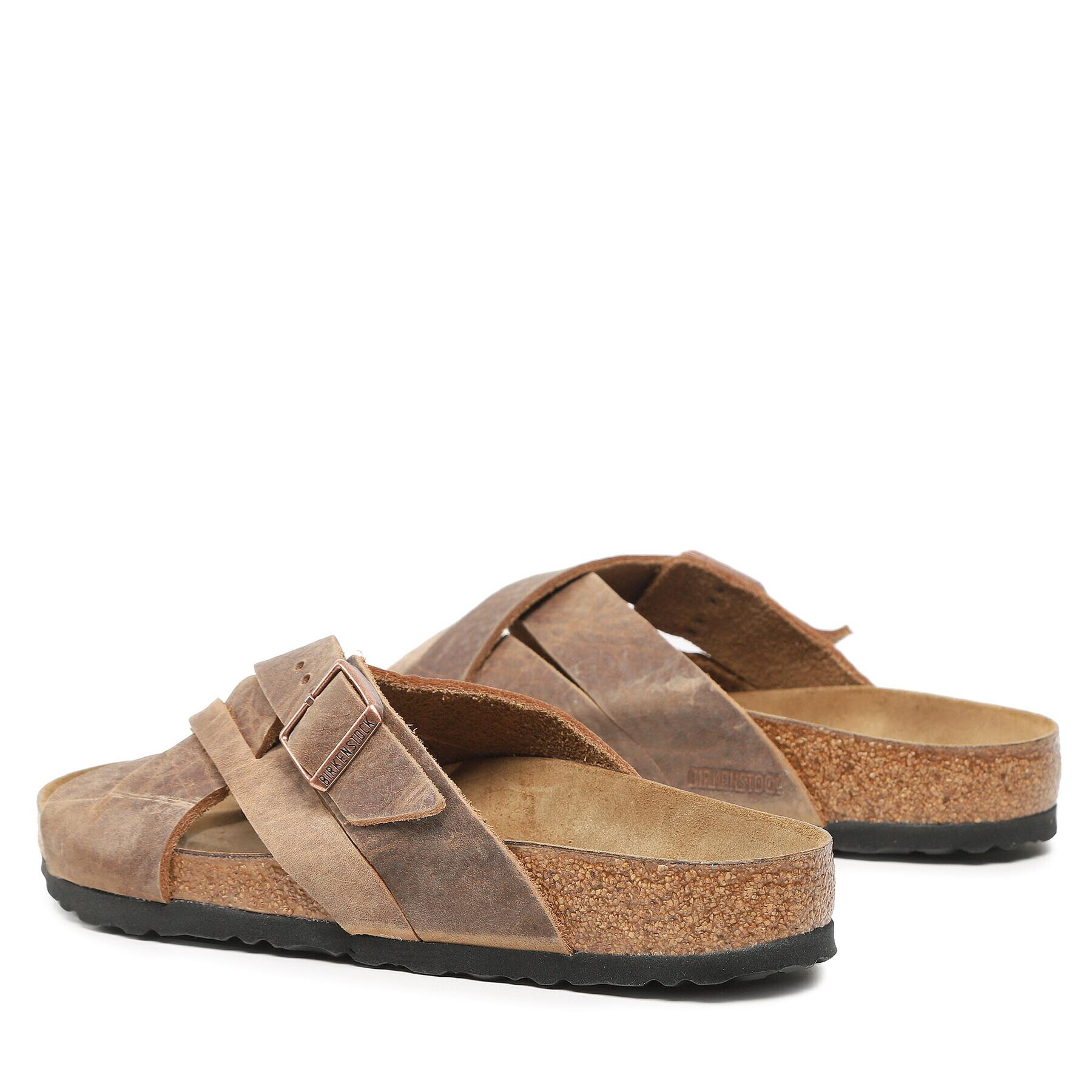 Birkenstock Чехли Lugano 1015498 Кафяв - Pepit.bg