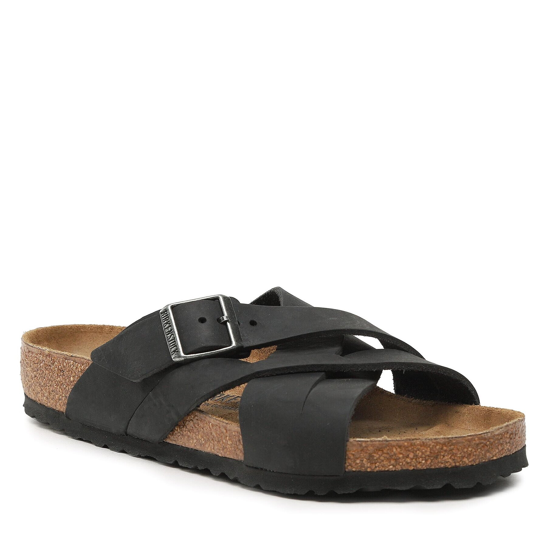 Birkenstock Чехли Lugano 1017465 Черен - Pepit.bg