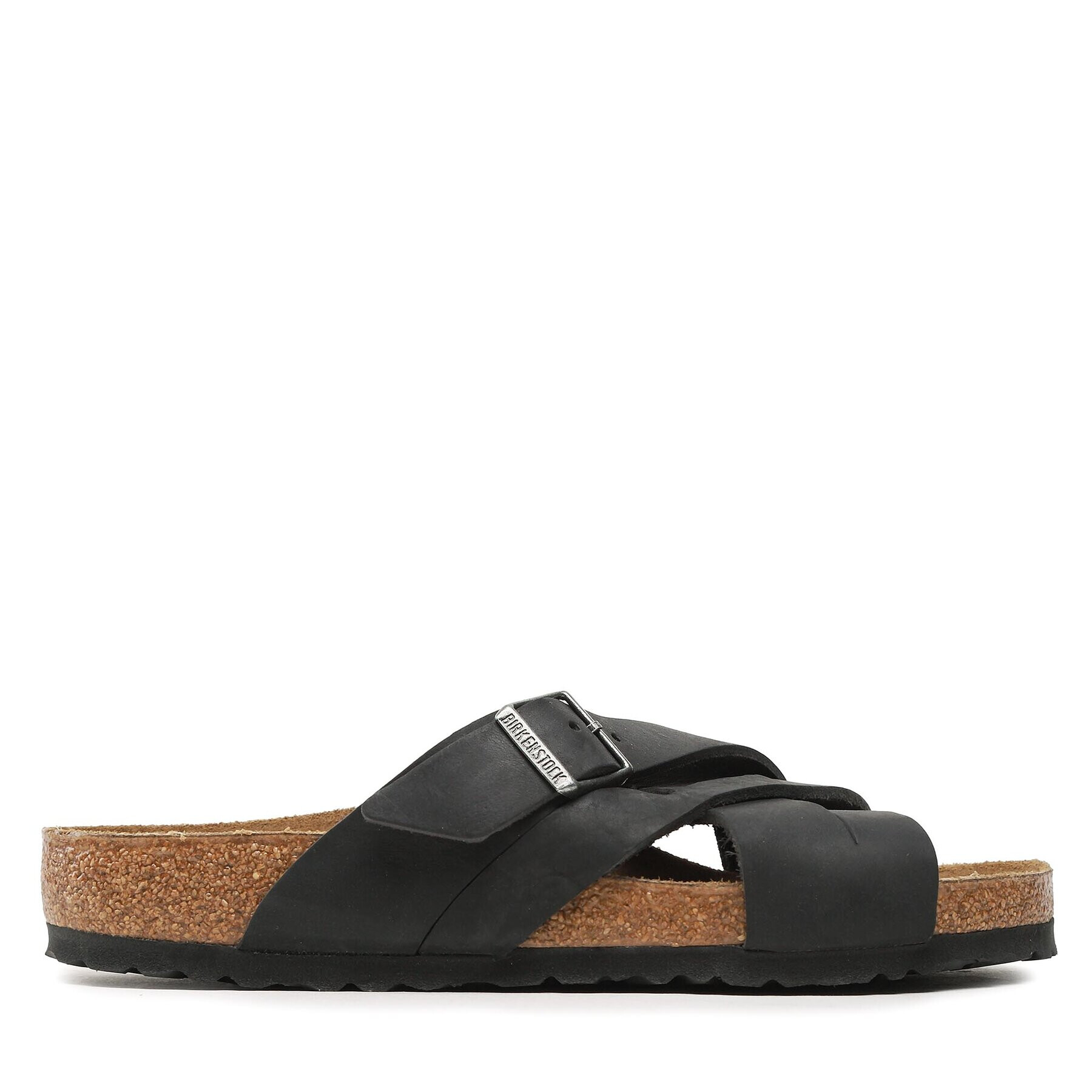 Birkenstock Чехли Lugano 1017465 Черен - Pepit.bg