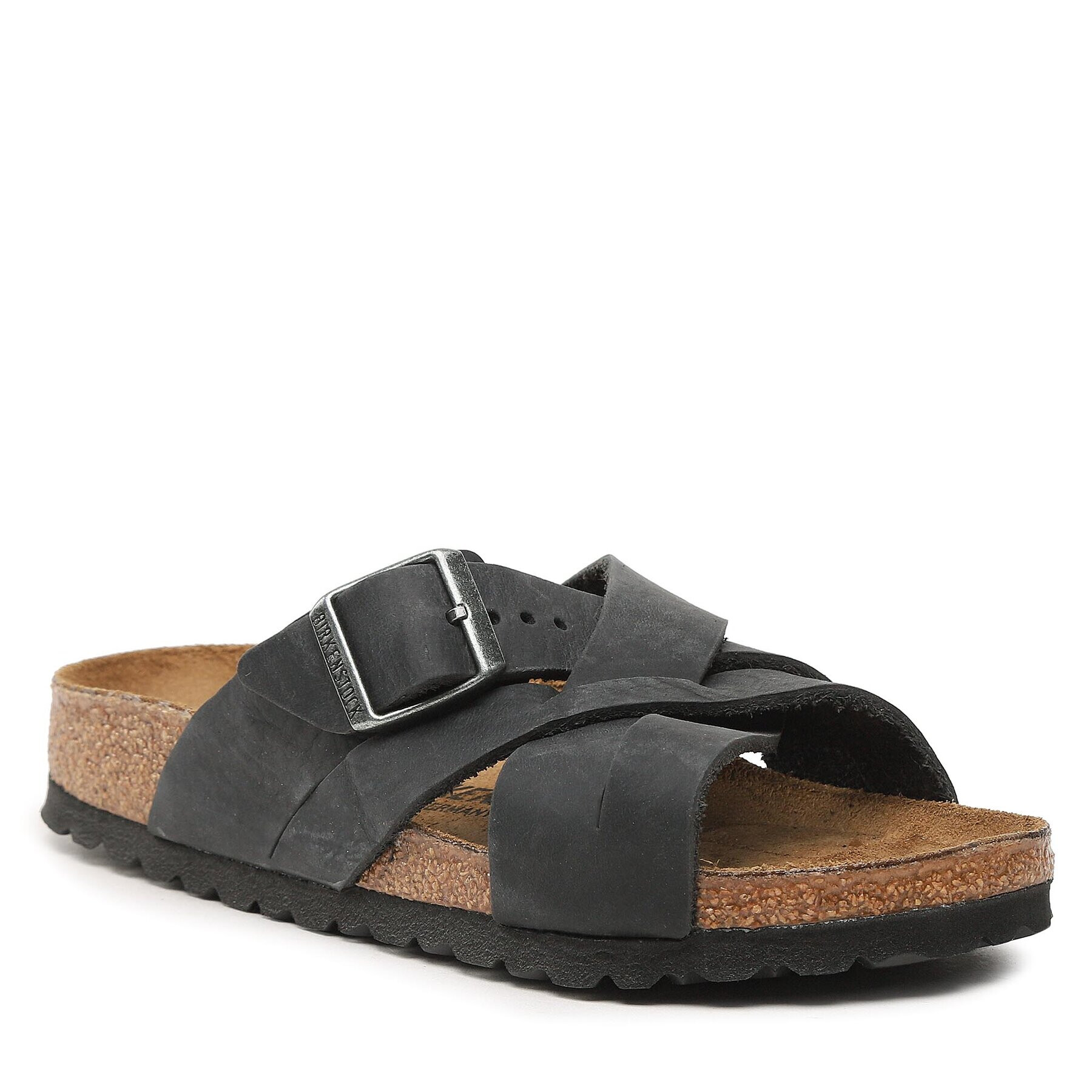 Birkenstock Чехли Lugano 1017466 Черен - Pepit.bg