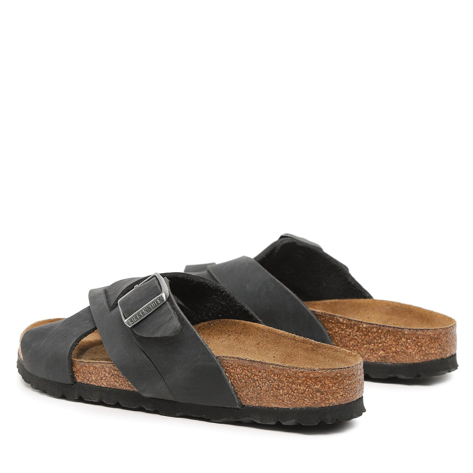 Birkenstock Чехли Lugano 1017466 Черен - Pepit.bg