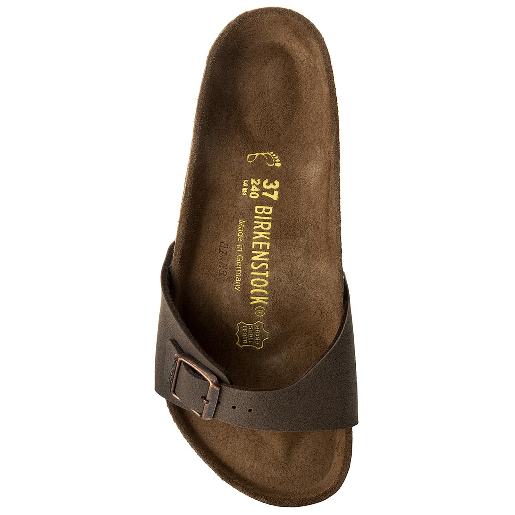Birkenstock Чехли Madrid 0040091 Кафяв - Pepit.bg