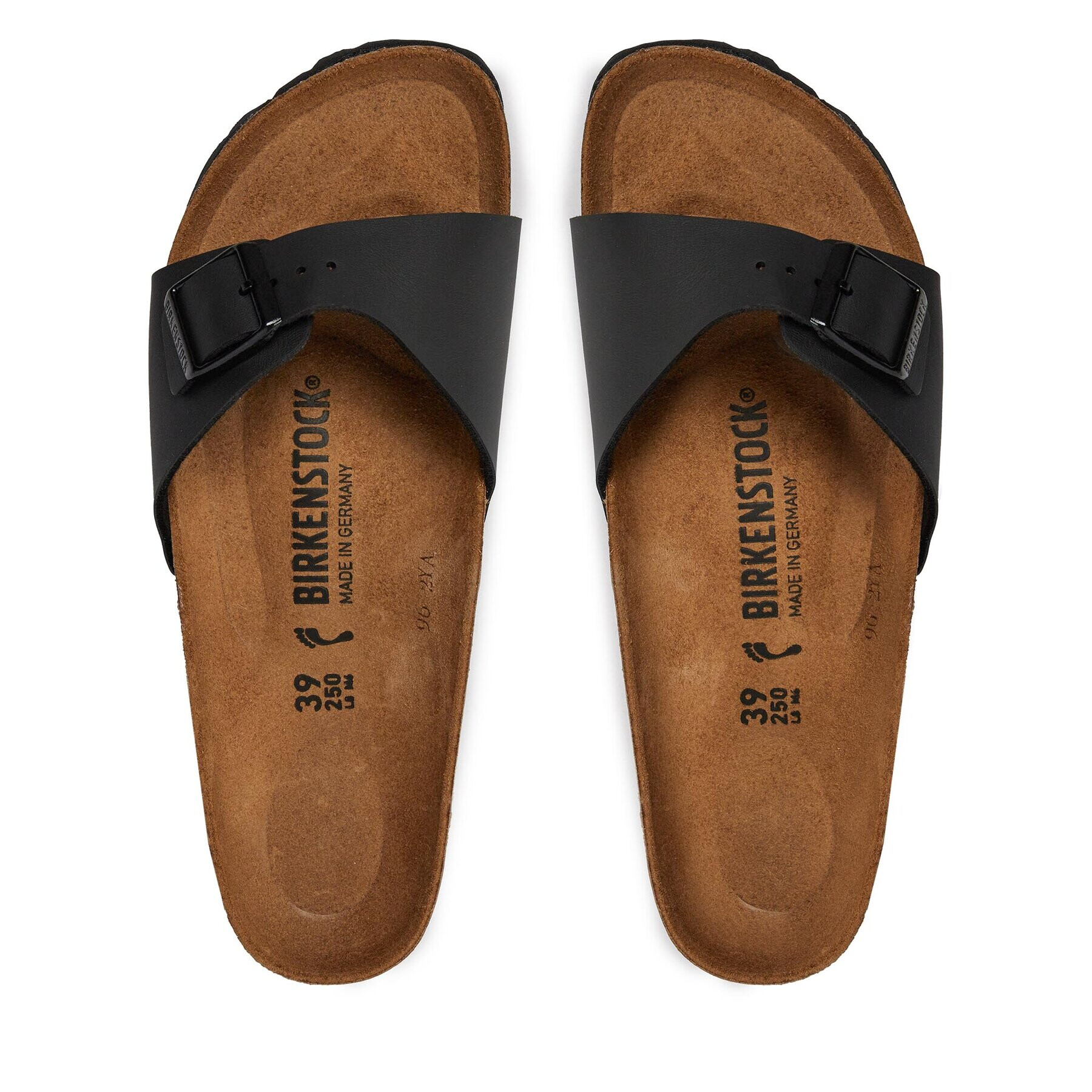 Birkenstock Чехли Madrid 0040793 Черен - Pepit.bg