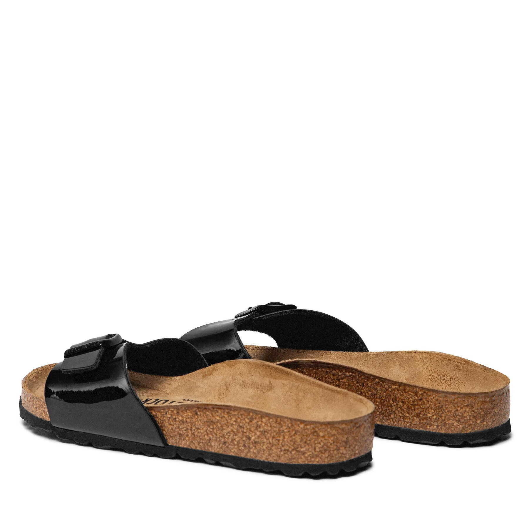 Birkenstock Чехли Madrid 040303 Черен - Pepit.bg