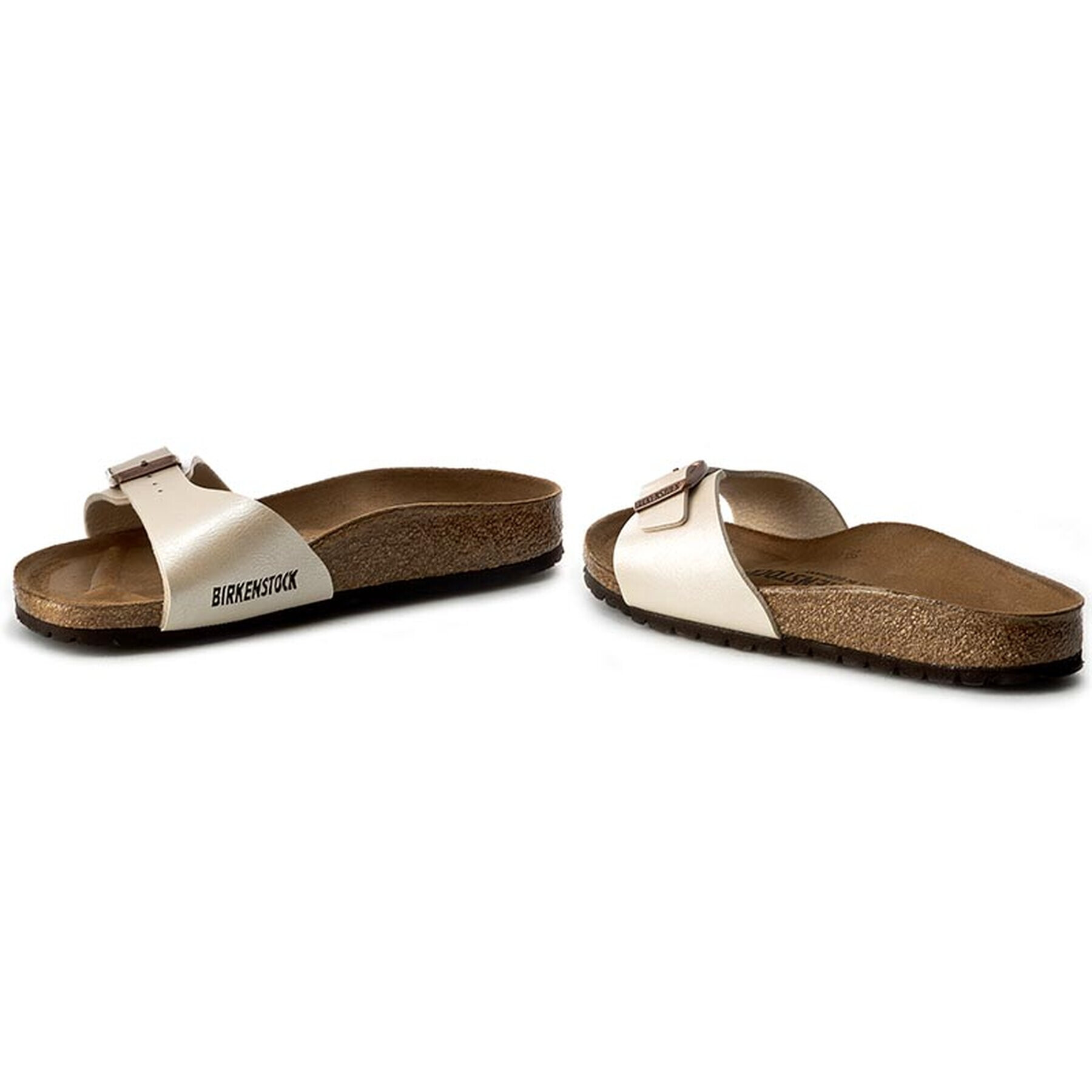 Birkenstock Чехли Madrid 0940153 Бежов - Pepit.bg