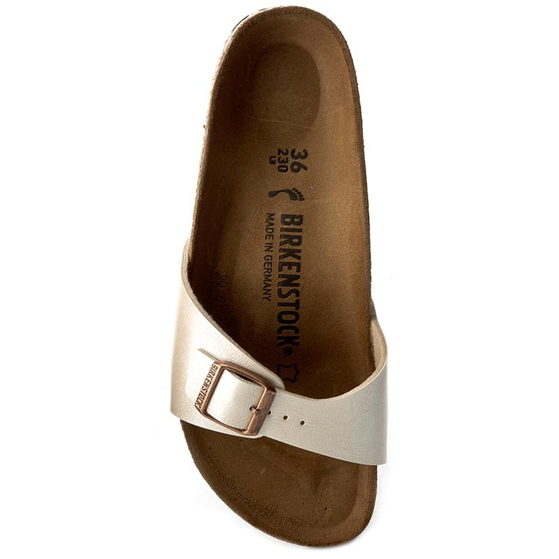 Birkenstock Чехли Madrid 0940153 Бежов - Pepit.bg