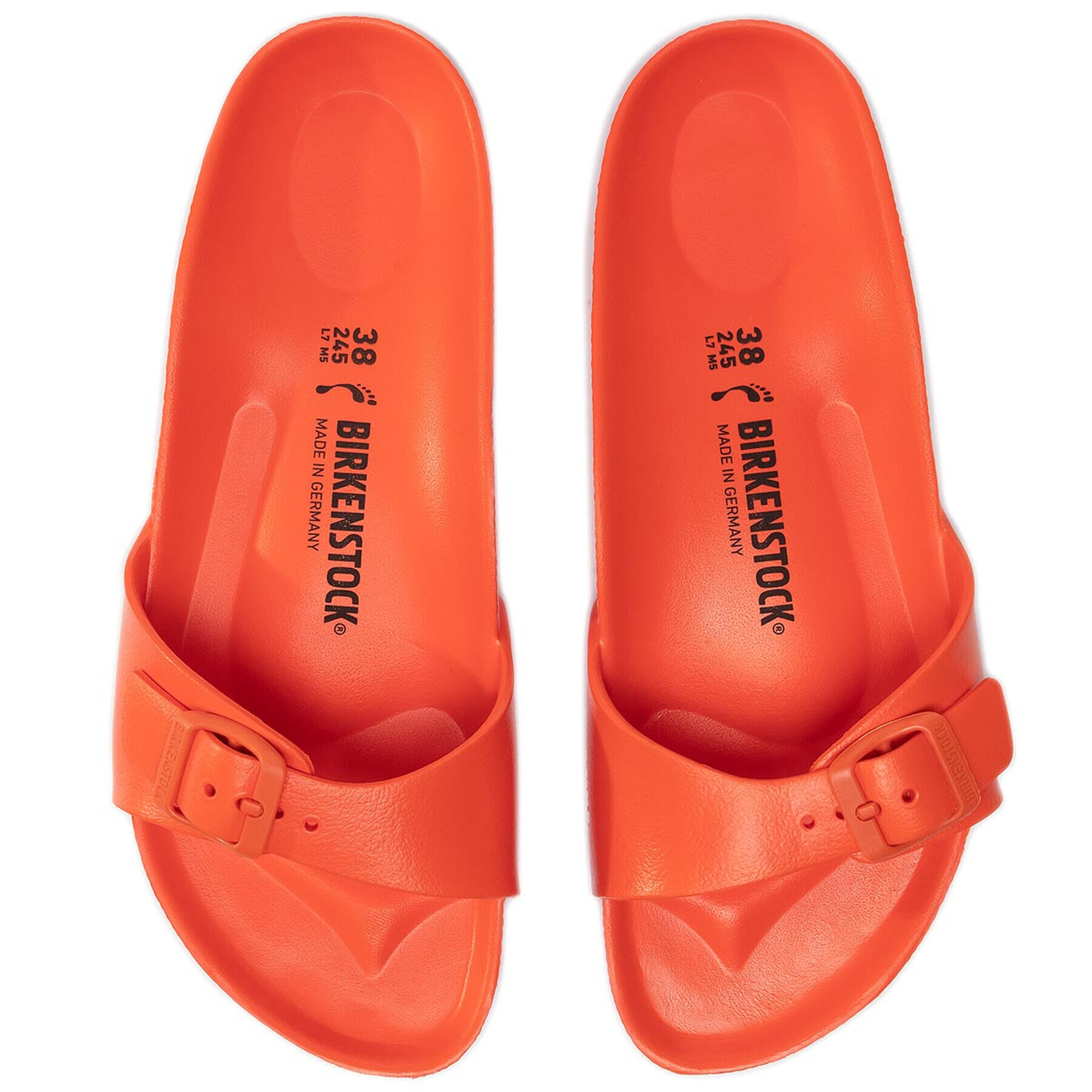 Birkenstock Чехли Madrid 1014563 Оранжев - Pepit.bg