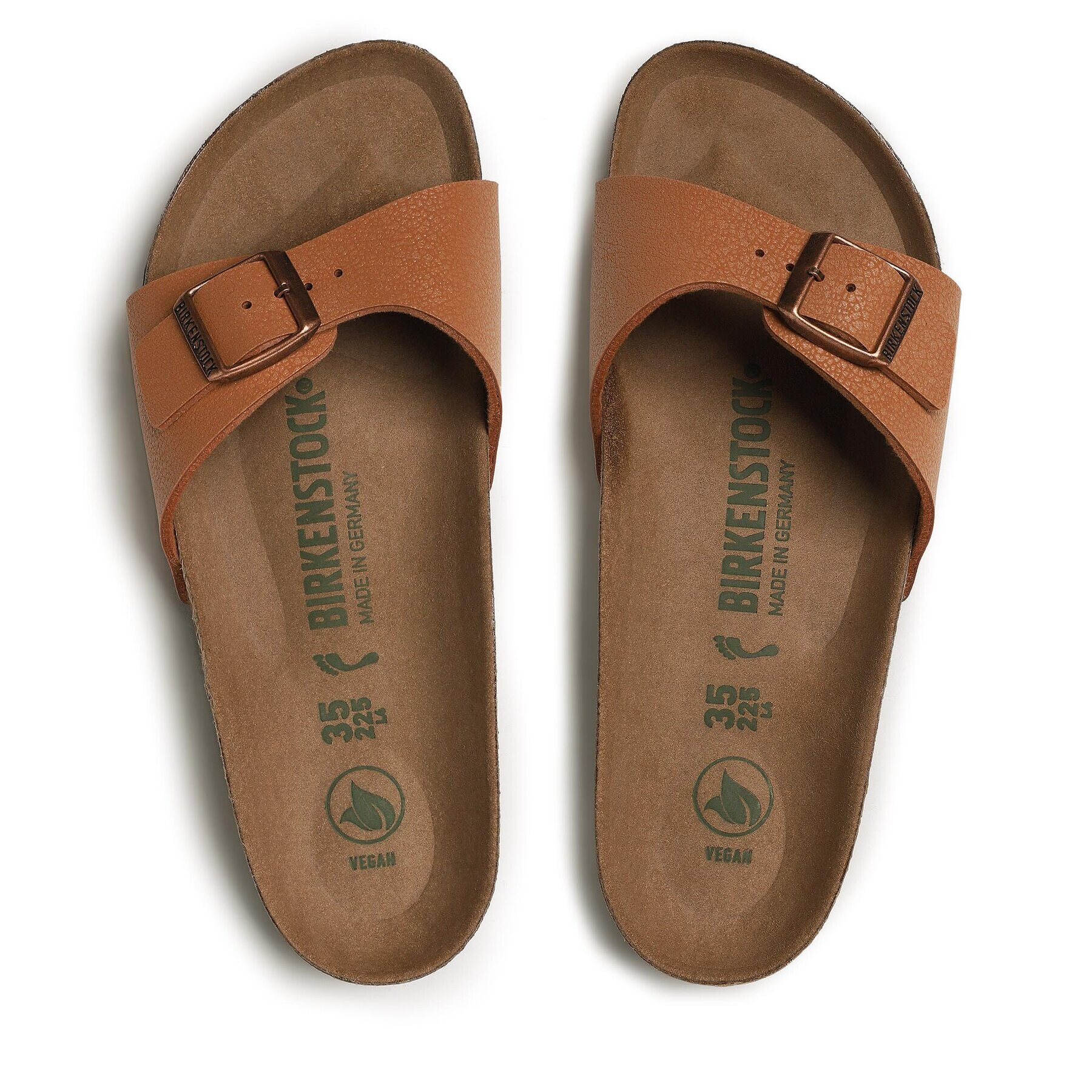 Birkenstock Чехли Madrid 1025050 Кафяв - Pepit.bg