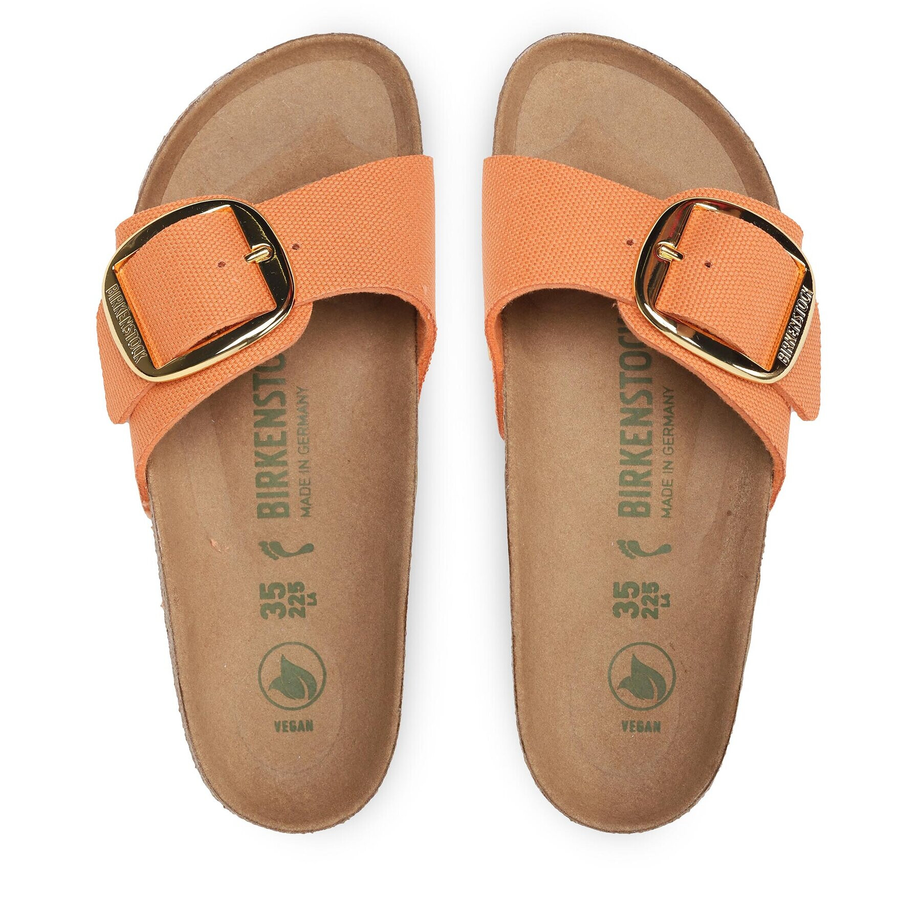 Birkenstock Чехли Madrid 1025532 Оранжев - Pepit.bg