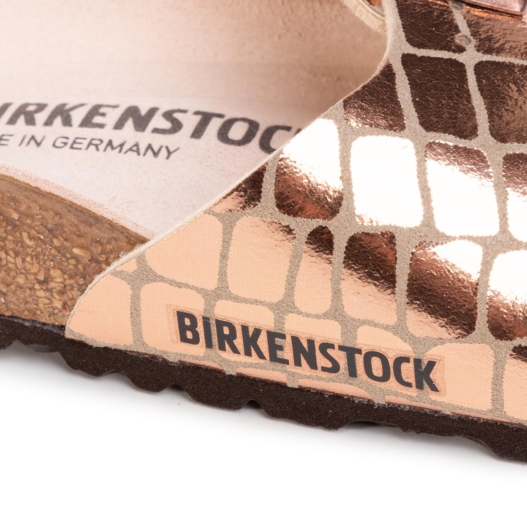 Birkenstock Чехли Madrid Bs 1016057 Златист - Pepit.bg