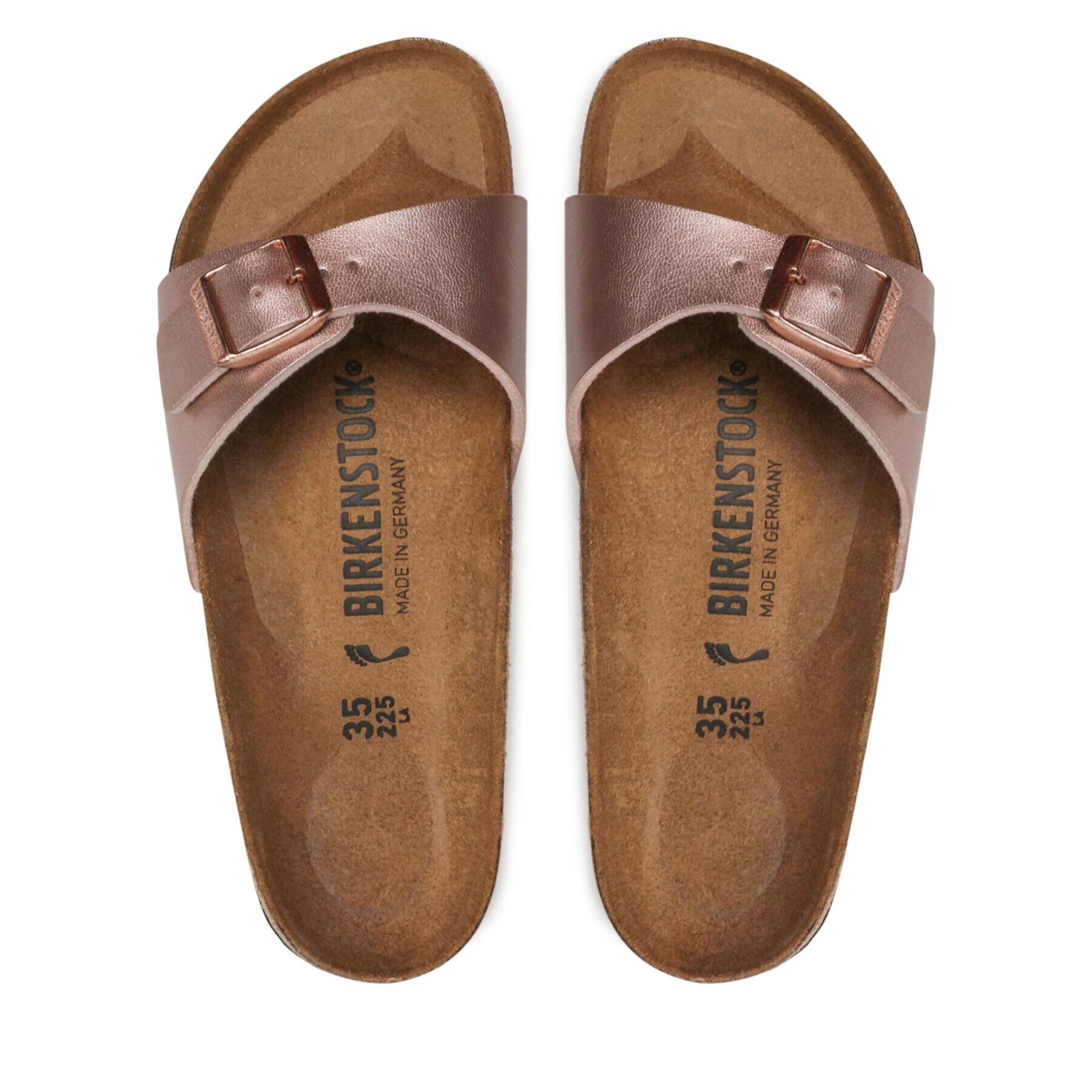 Birkenstock Чехли Madrid Bs 1023927 Розов - Pepit.bg