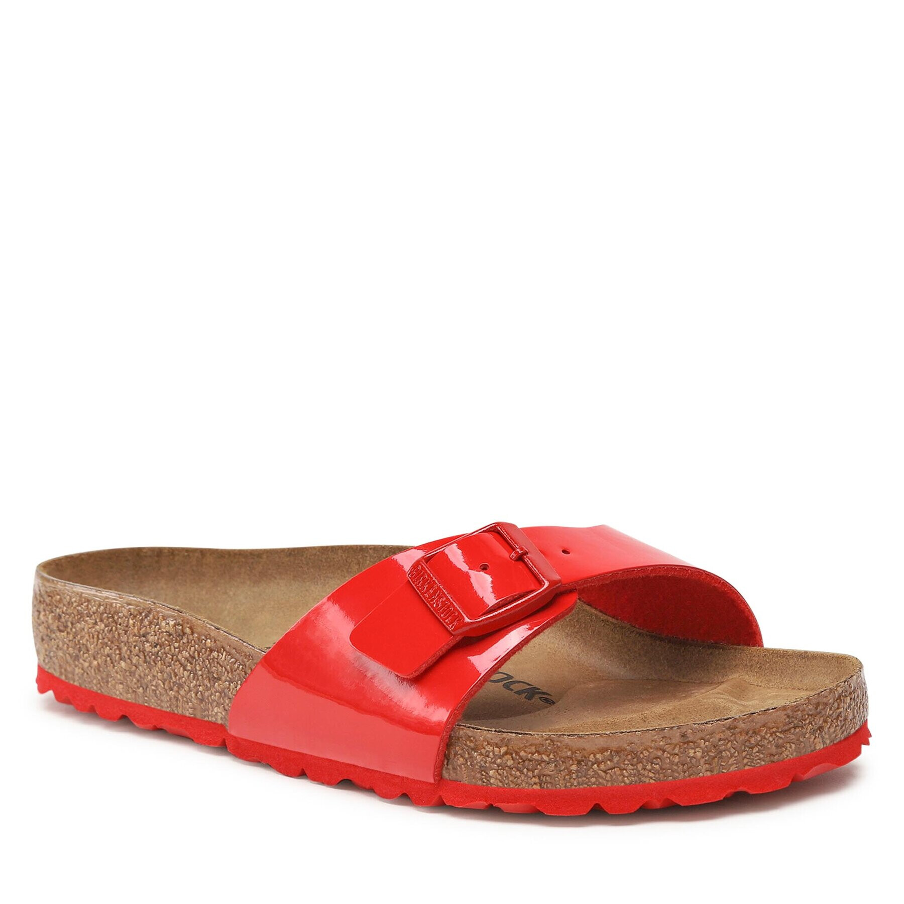 Birkenstock Чехли Madrid Bs 1024060 Червен - Pepit.bg