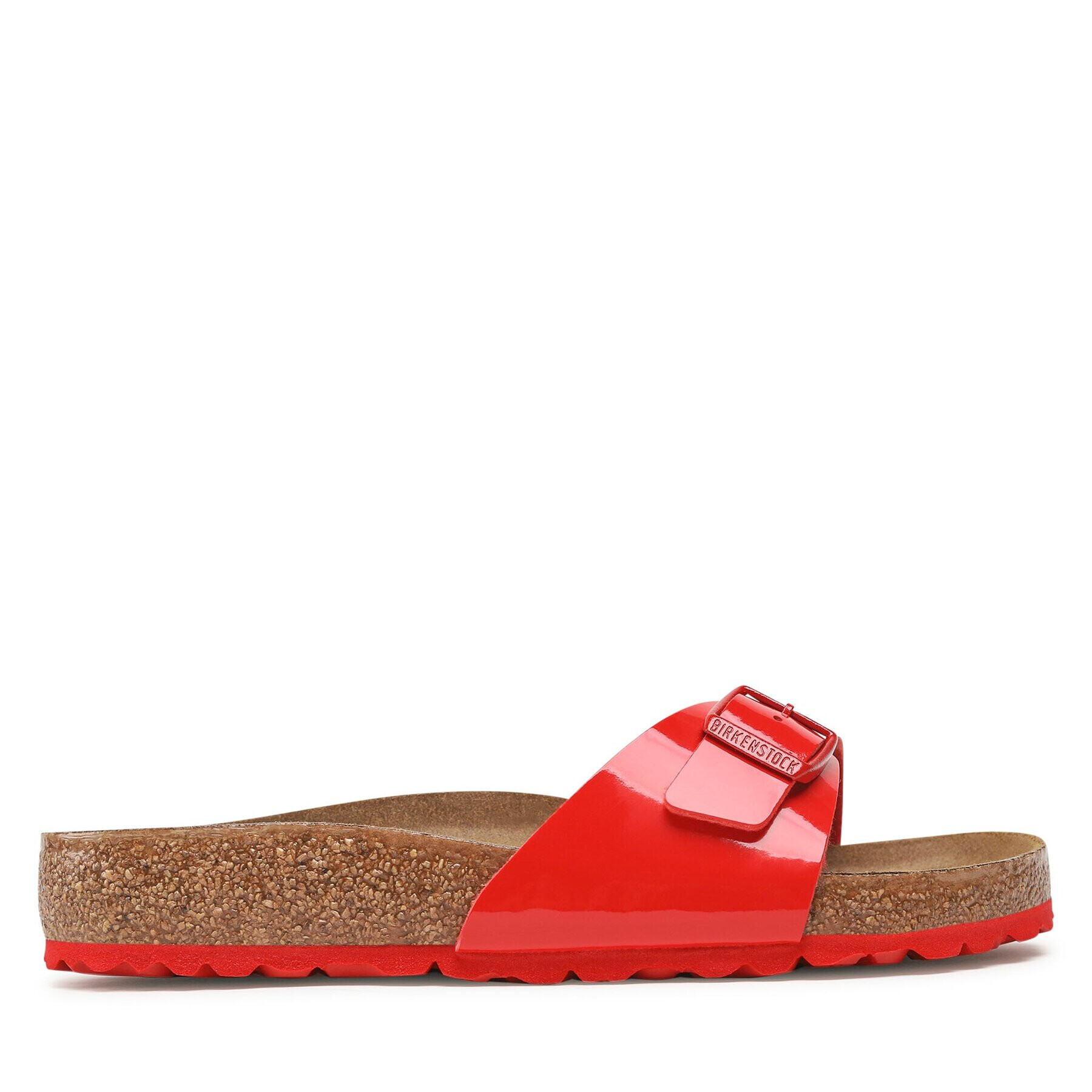 Birkenstock Чехли Madrid Bs 1024060 Червен - Pepit.bg
