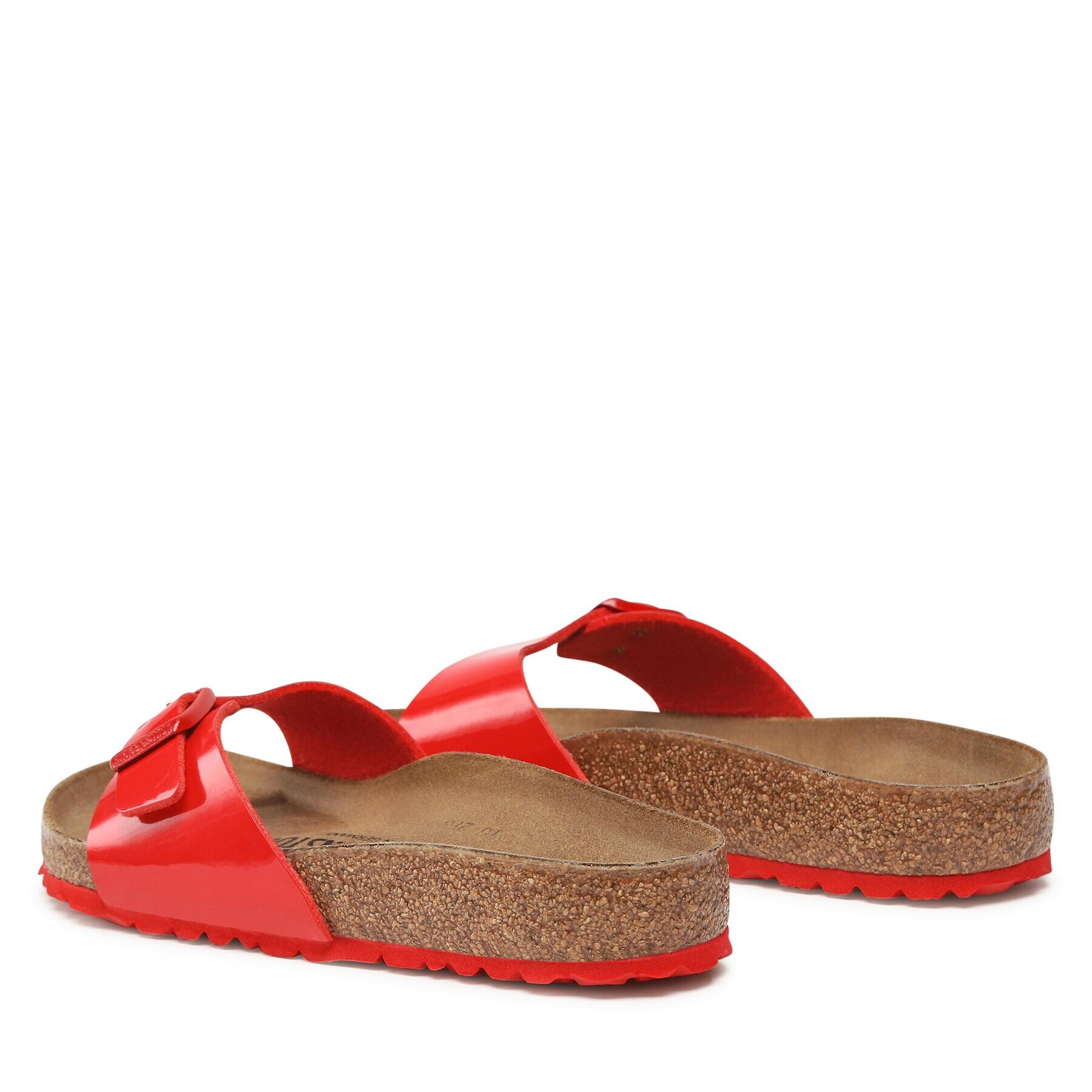 Birkenstock Чехли Madrid Bs 1024060 Червен - Pepit.bg