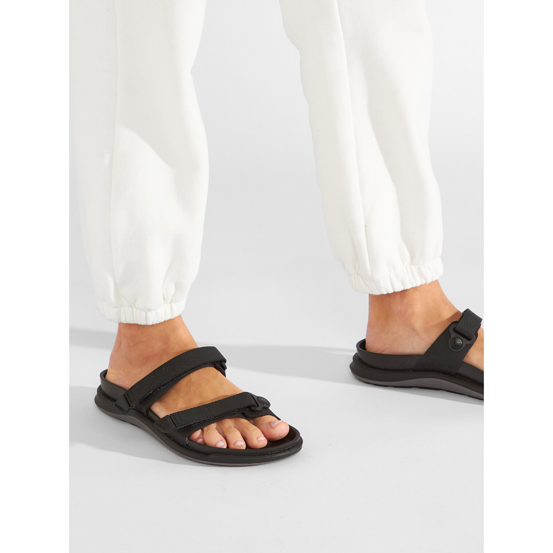 Birkenstock Чехли Sahara 1019164 Черен - Pepit.bg