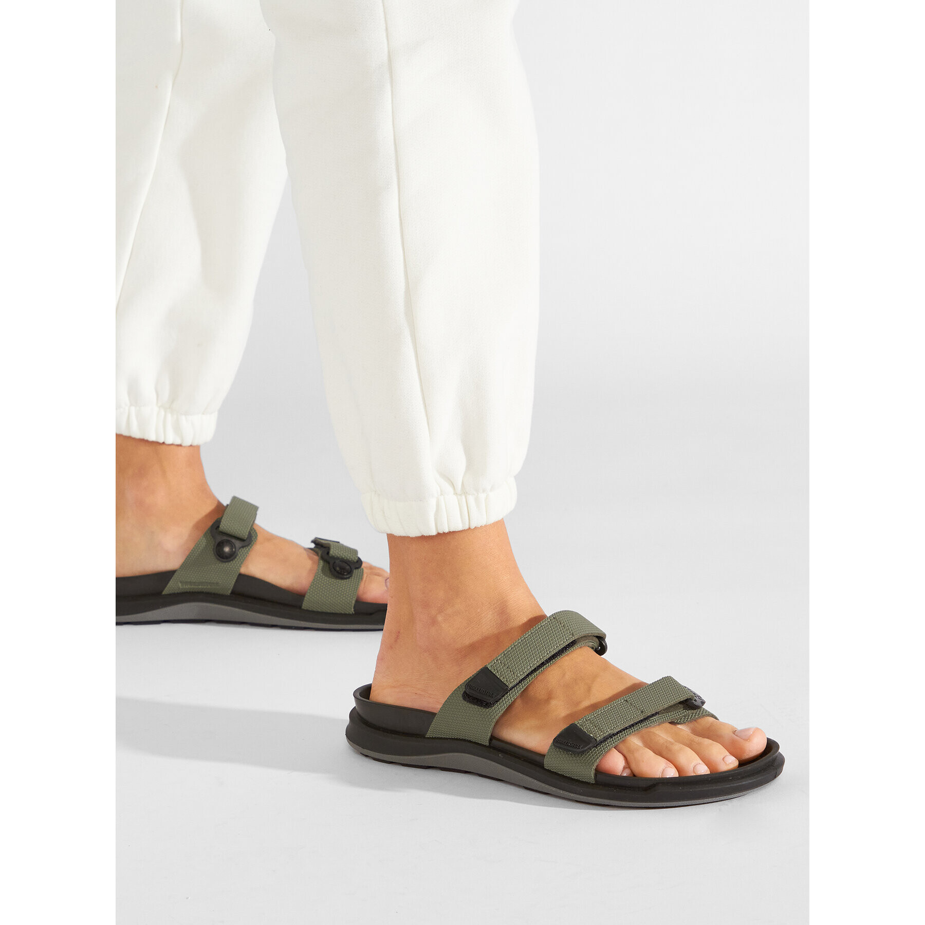 Birkenstock Чехли Sahara 1022648 Каки - Pepit.bg