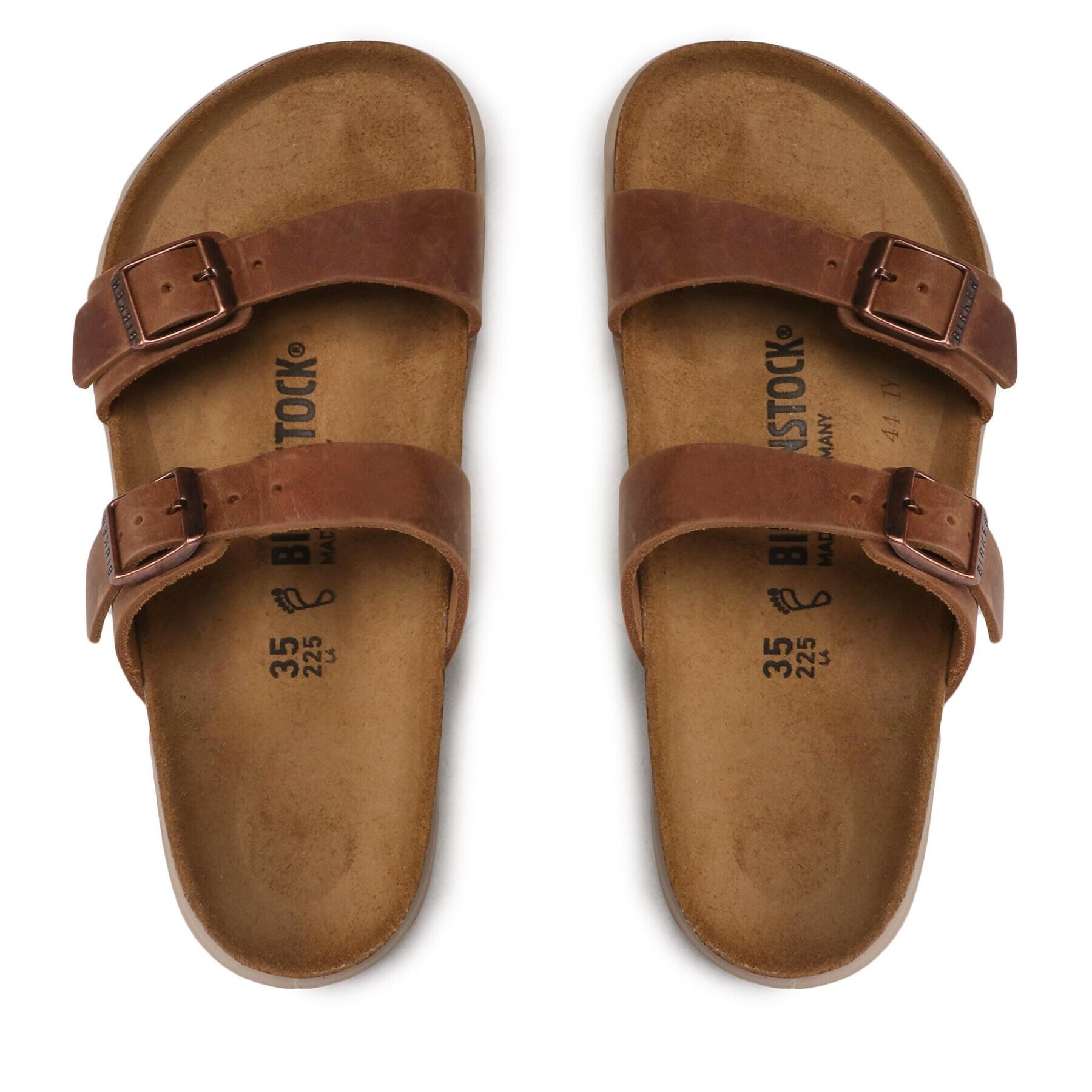 Birkenstock Чехли Sierra 1022217 Кафяв - Pepit.bg