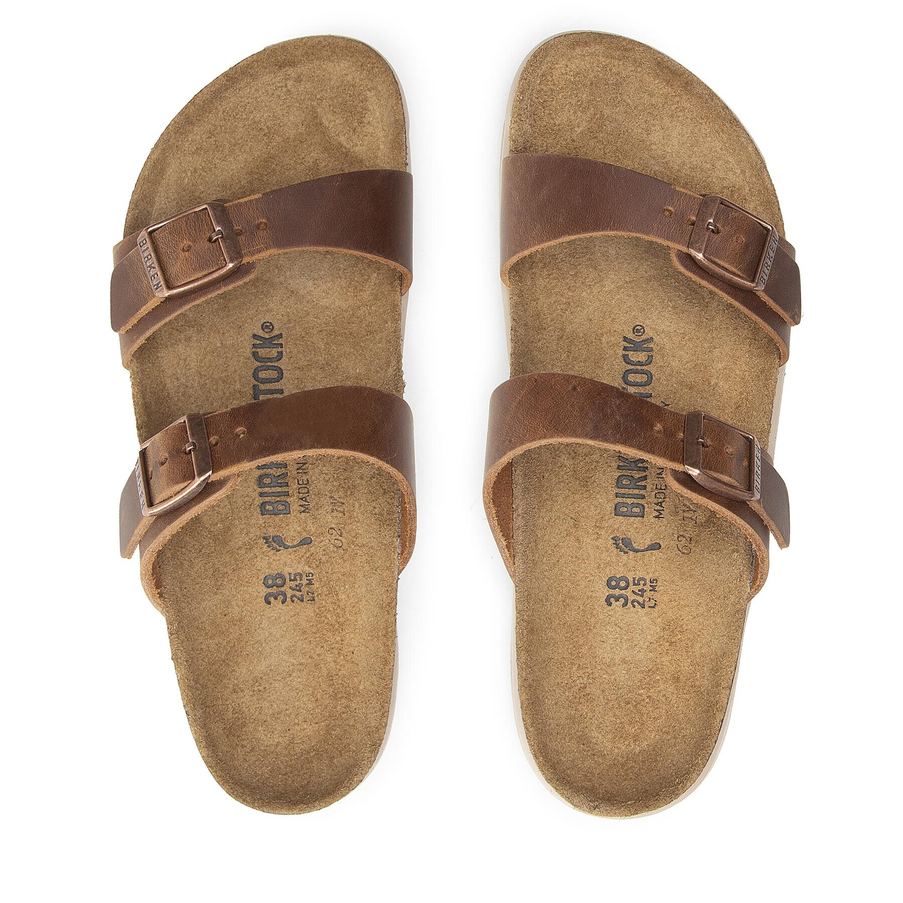 Birkenstock Чехли Sierra Ct 1022272 Кафяв - Pepit.bg