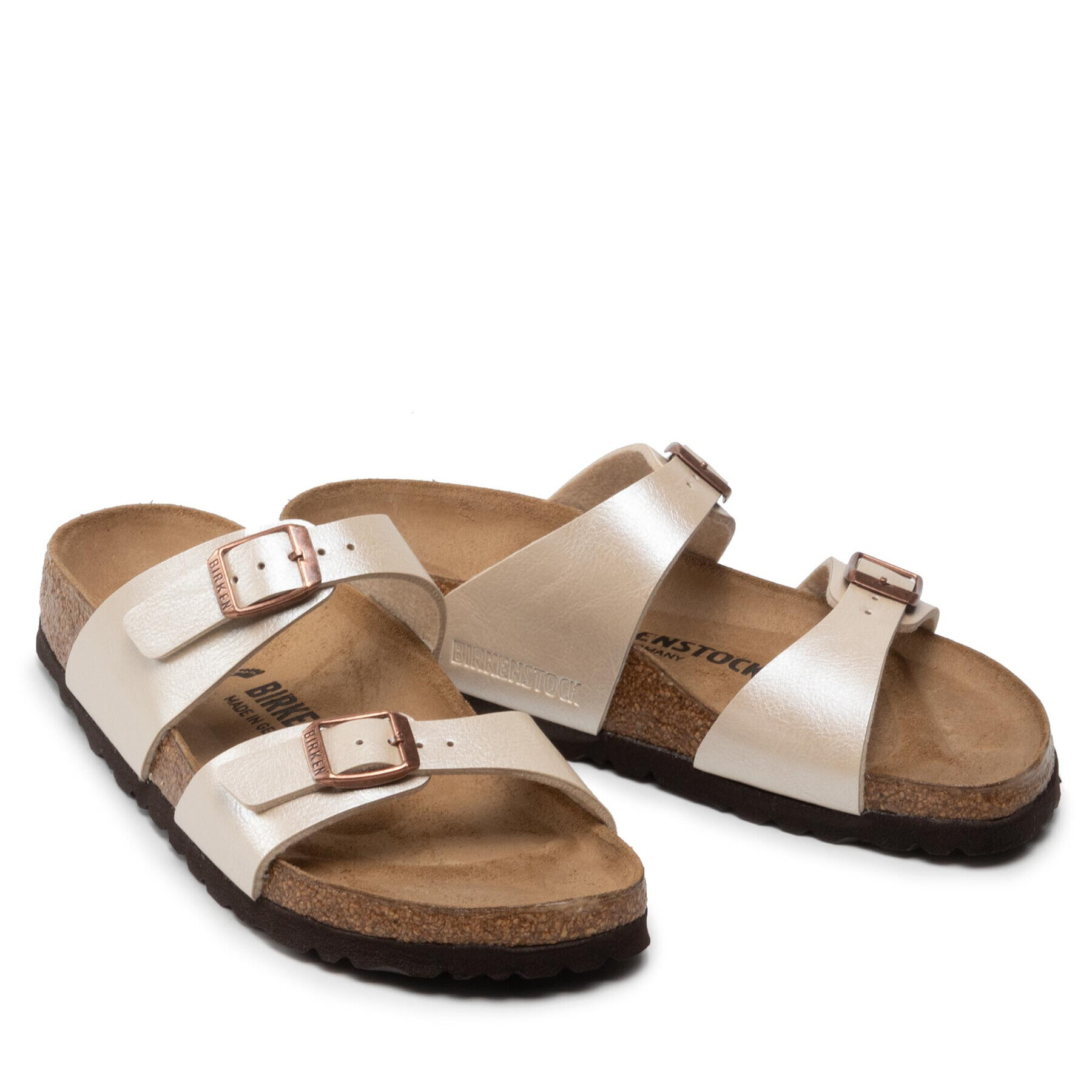 Birkenstock Чехли Sydney 1016171 Бежов - Pepit.bg