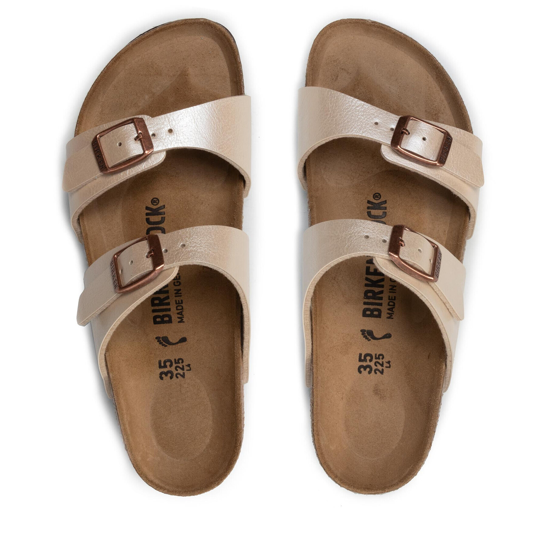 Birkenstock Чехли Sydney 1016171 Бежов - Pepit.bg