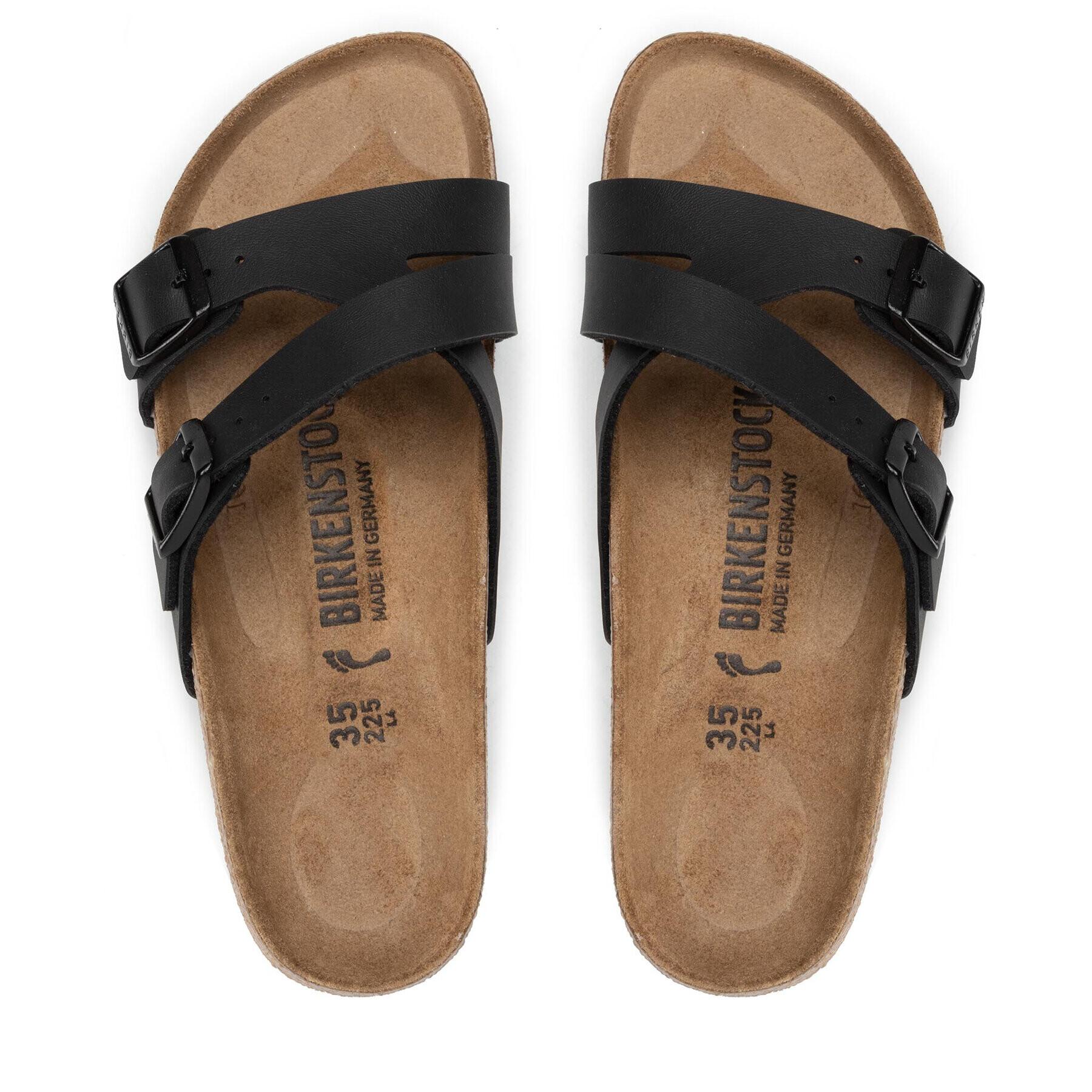 Birkenstock Чехли Yao Balance 1016687 Черен - Pepit.bg