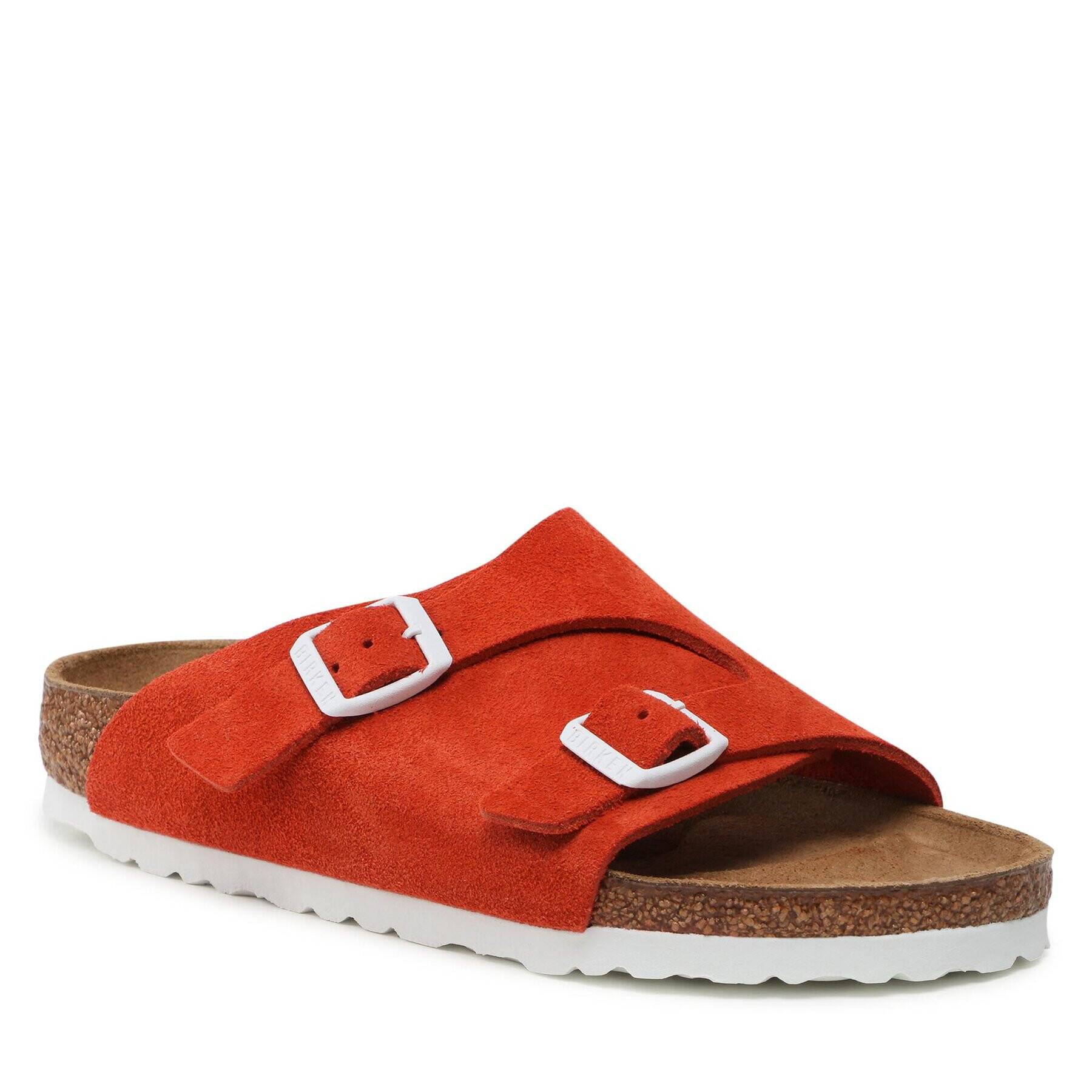 Birkenstock Чехли Zürich 1024967 Червен - Pepit.bg