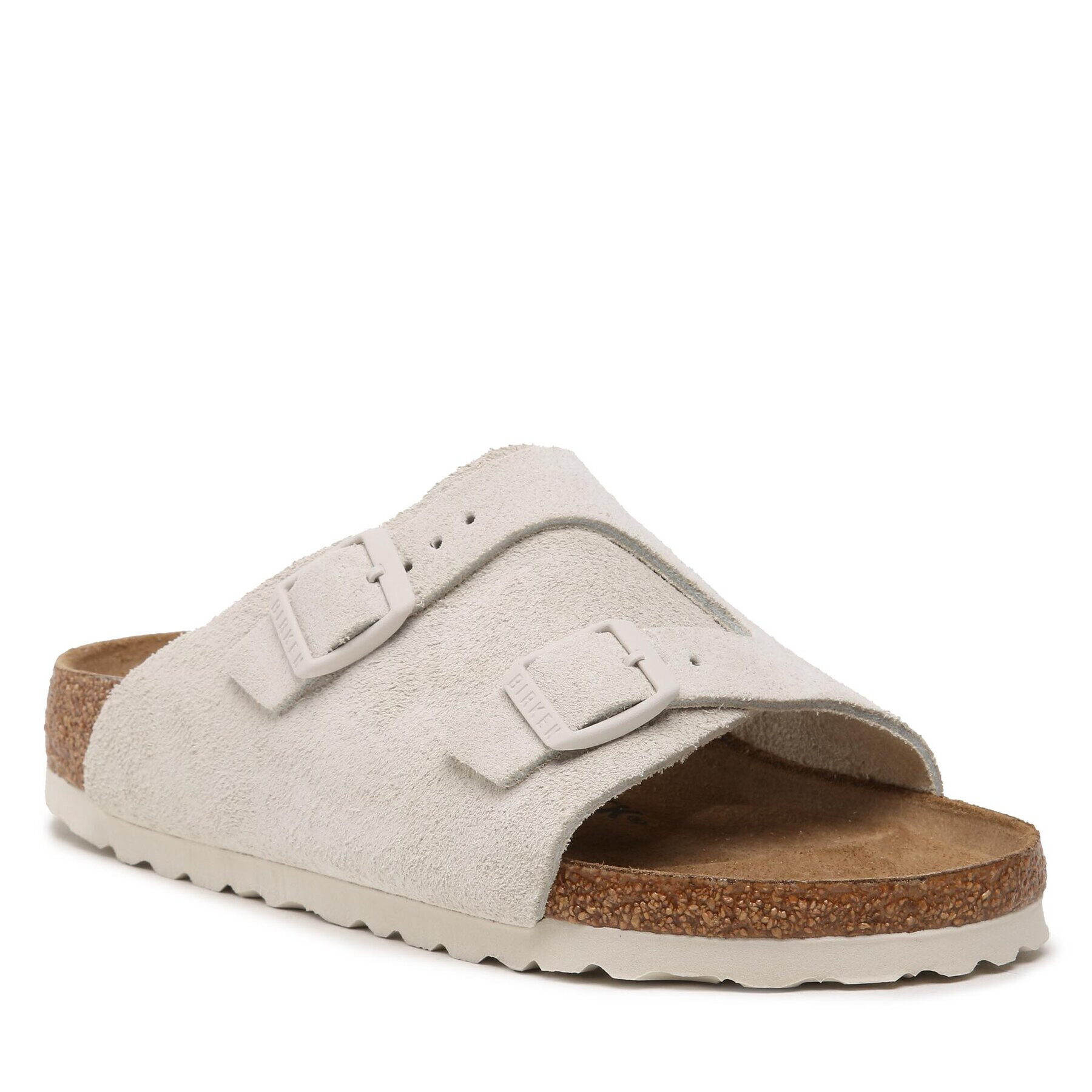 Birkenstock Чехли Zürich 1025008 Бял - Pepit.bg