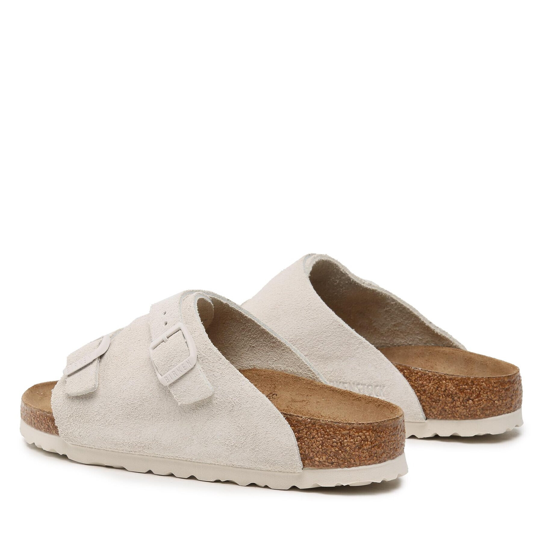 Birkenstock Чехли Zürich 1025008 Бял - Pepit.bg