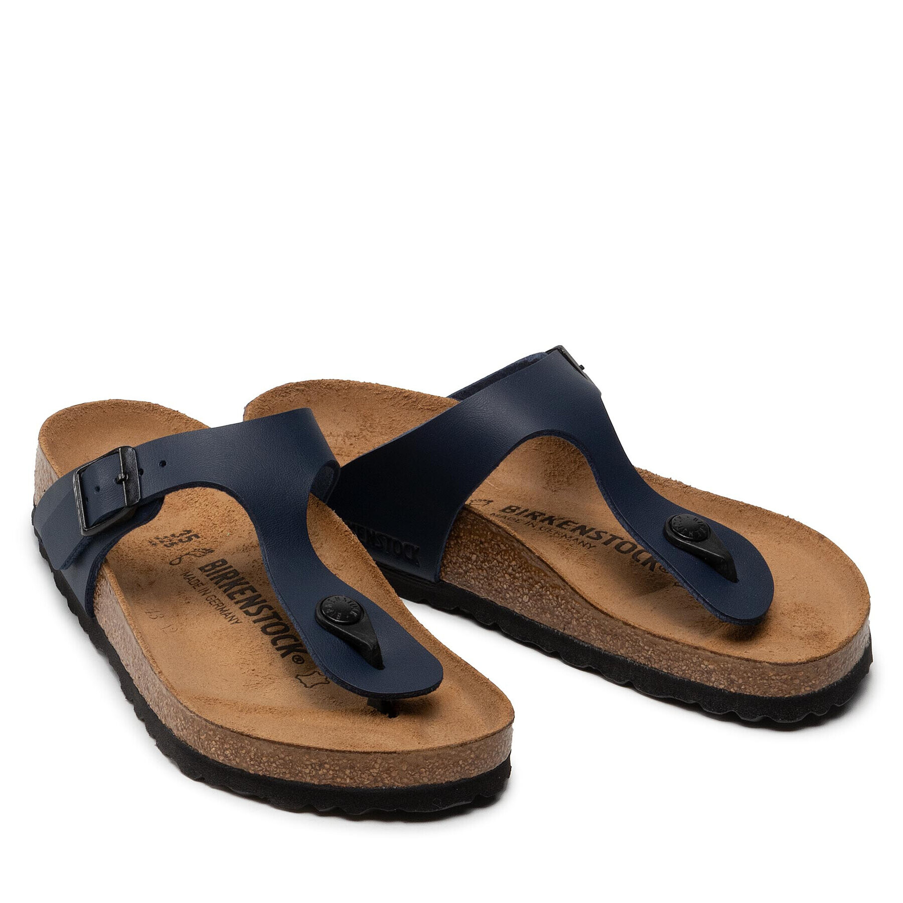 Birkenstock Джапанки Gizeh 0143621 Тъмносин - Pepit.bg