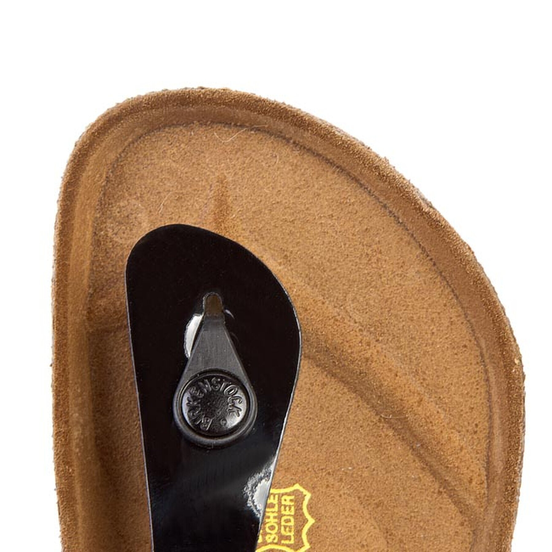 Birkenstock Джапанки Gizeh 043661 Черен - Pepit.bg