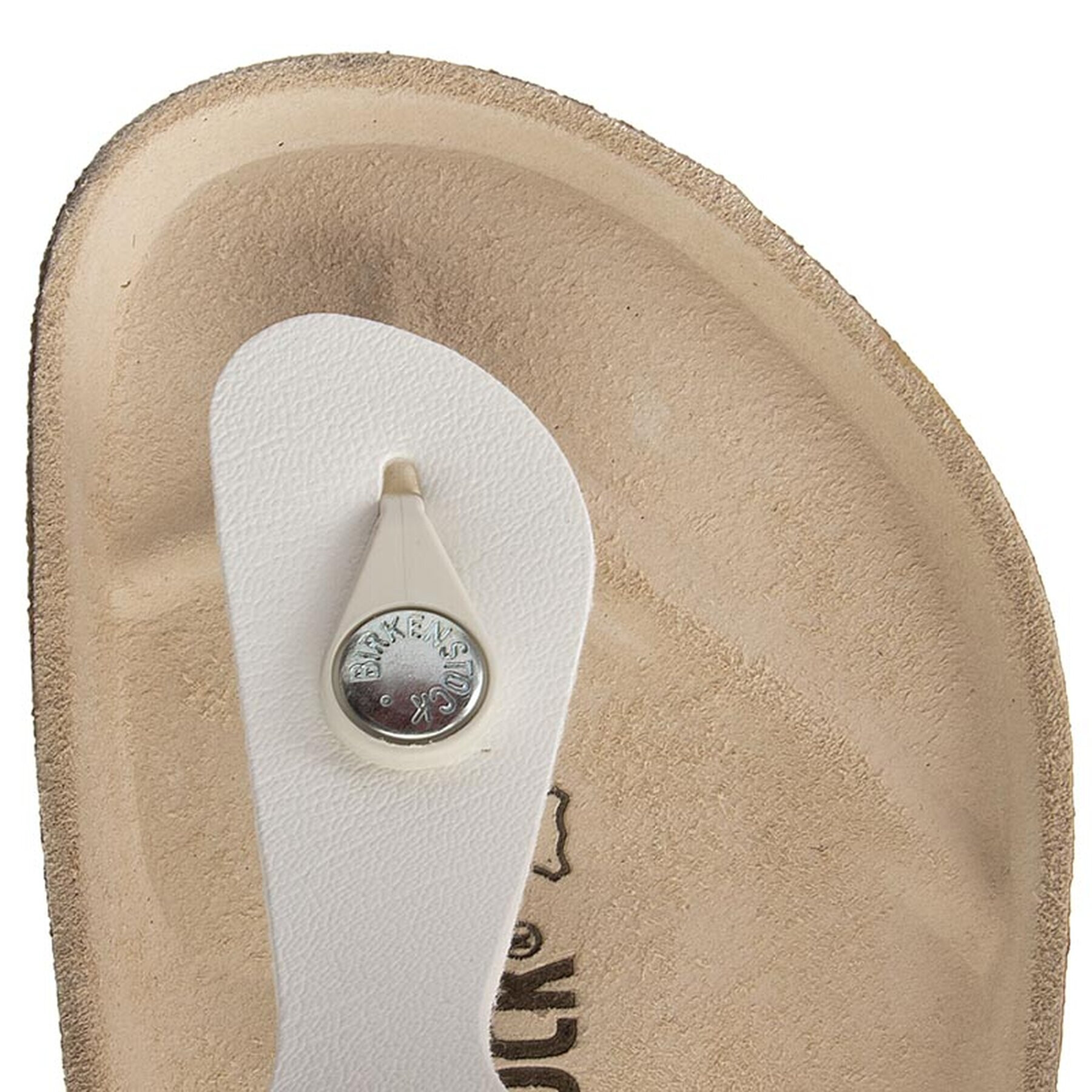 Birkenstock Джапанки Gizeh 043731 Бял - Pepit.bg