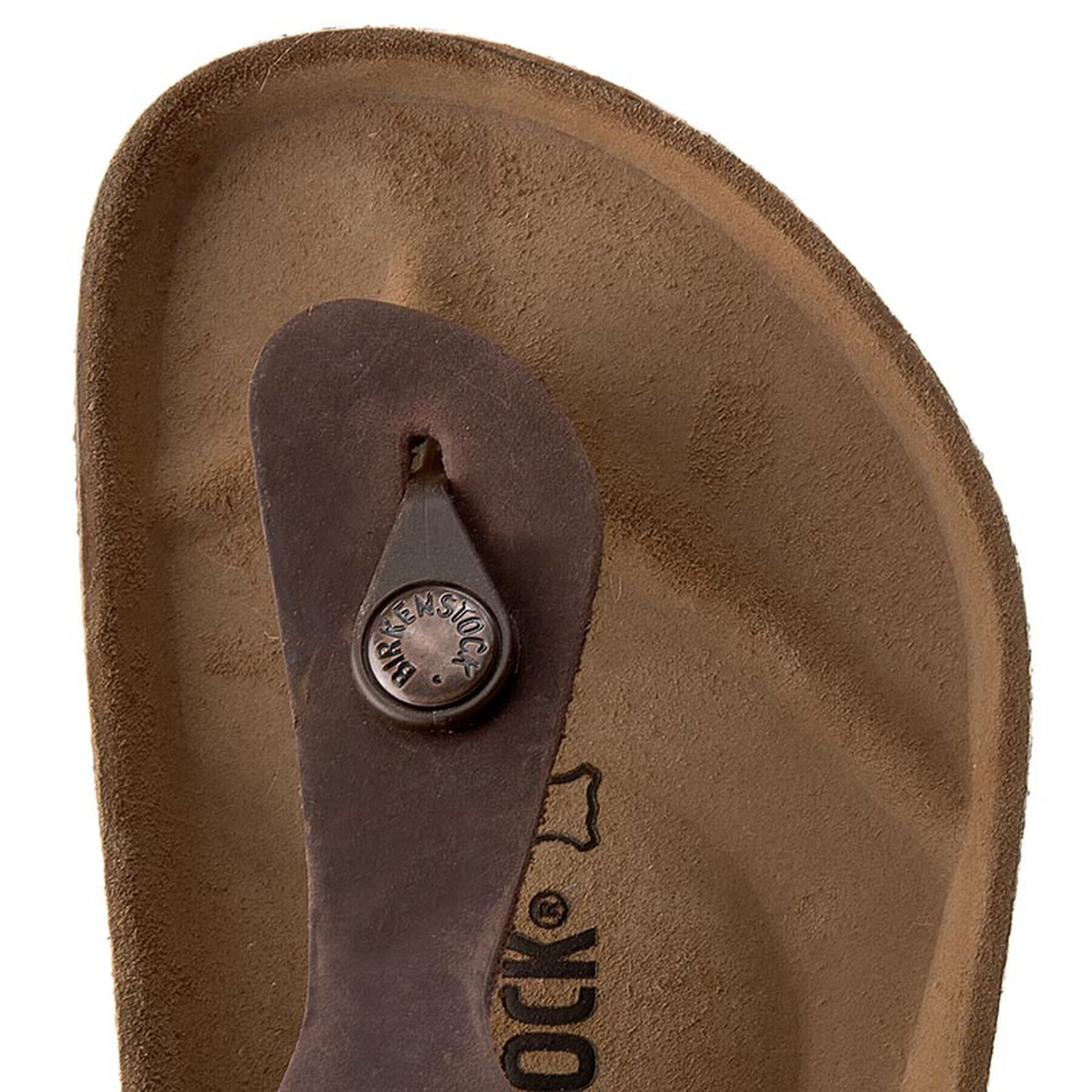 Birkenstock Джапанки Gizeh 0743831 Кафяв - Pepit.bg