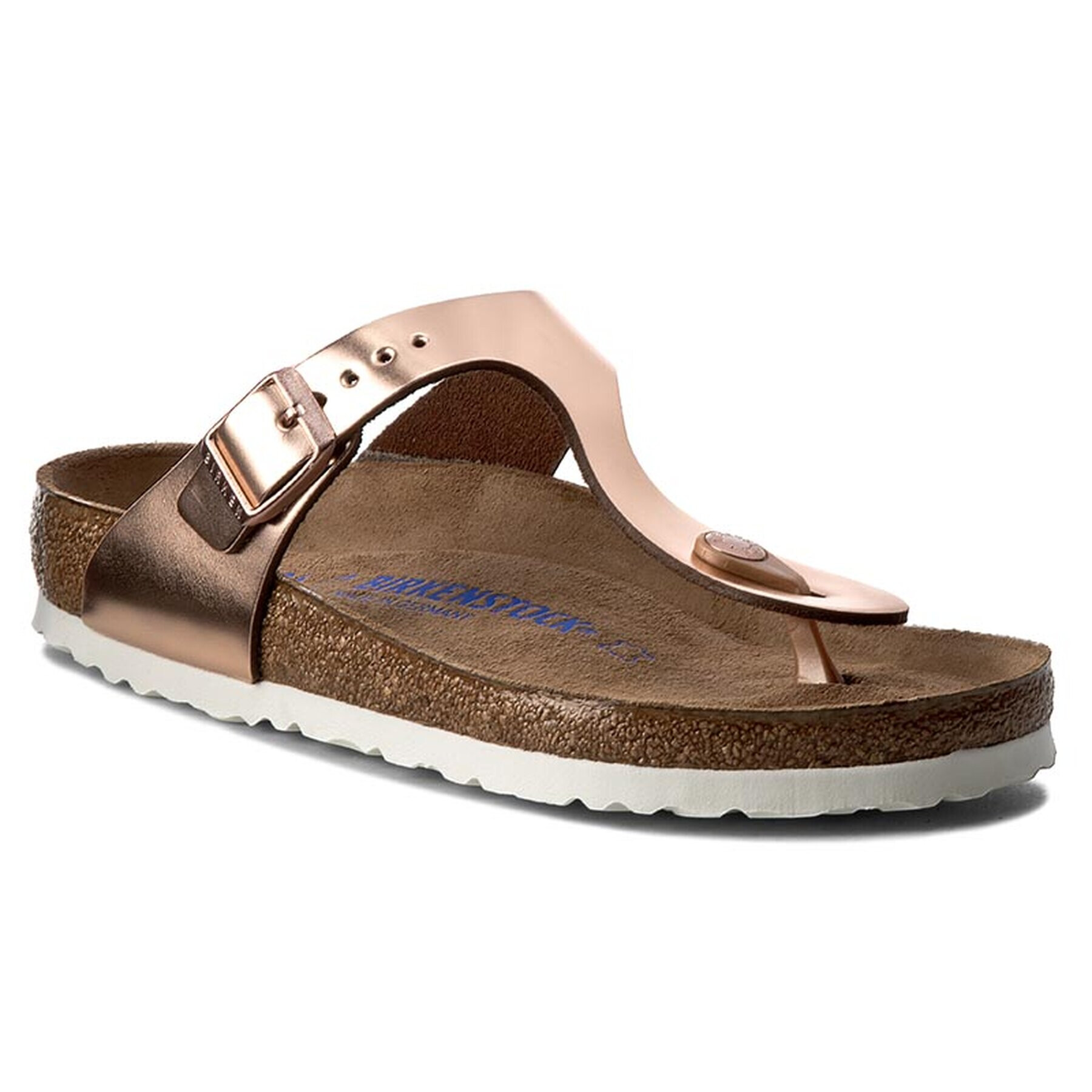 Birkenstock Джапанки Gizeh 1005048 Златист - Pepit.bg