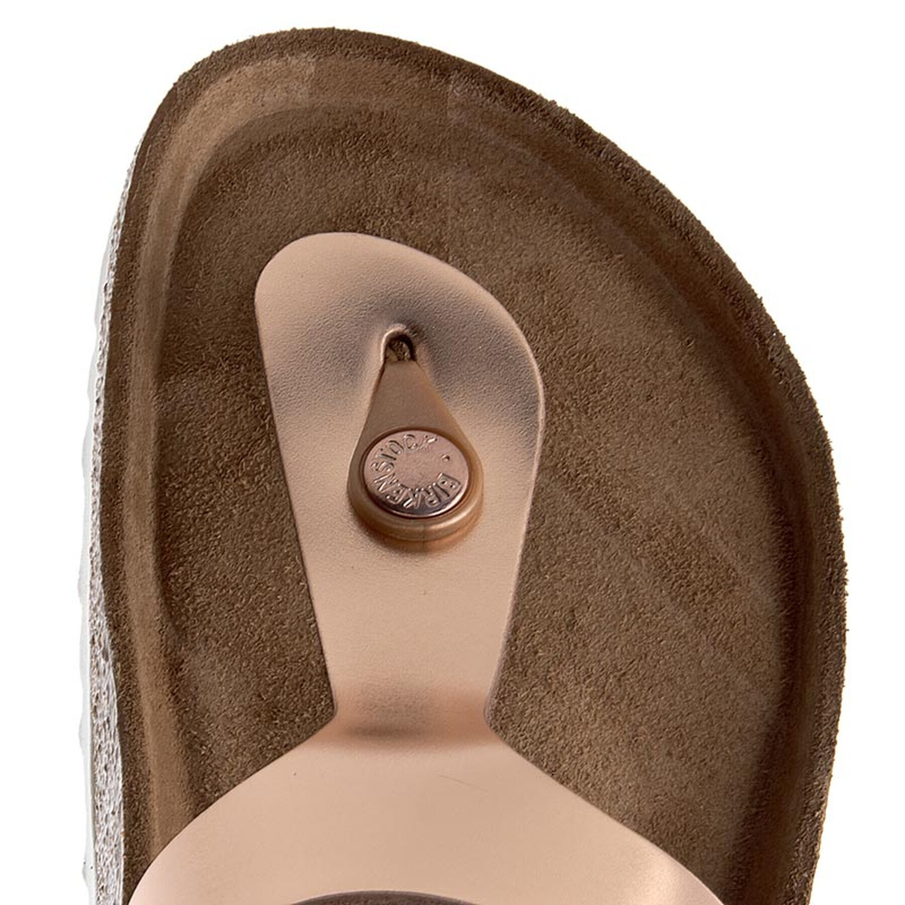 Birkenstock Джапанки Gizeh 1005048 Златист - Pepit.bg